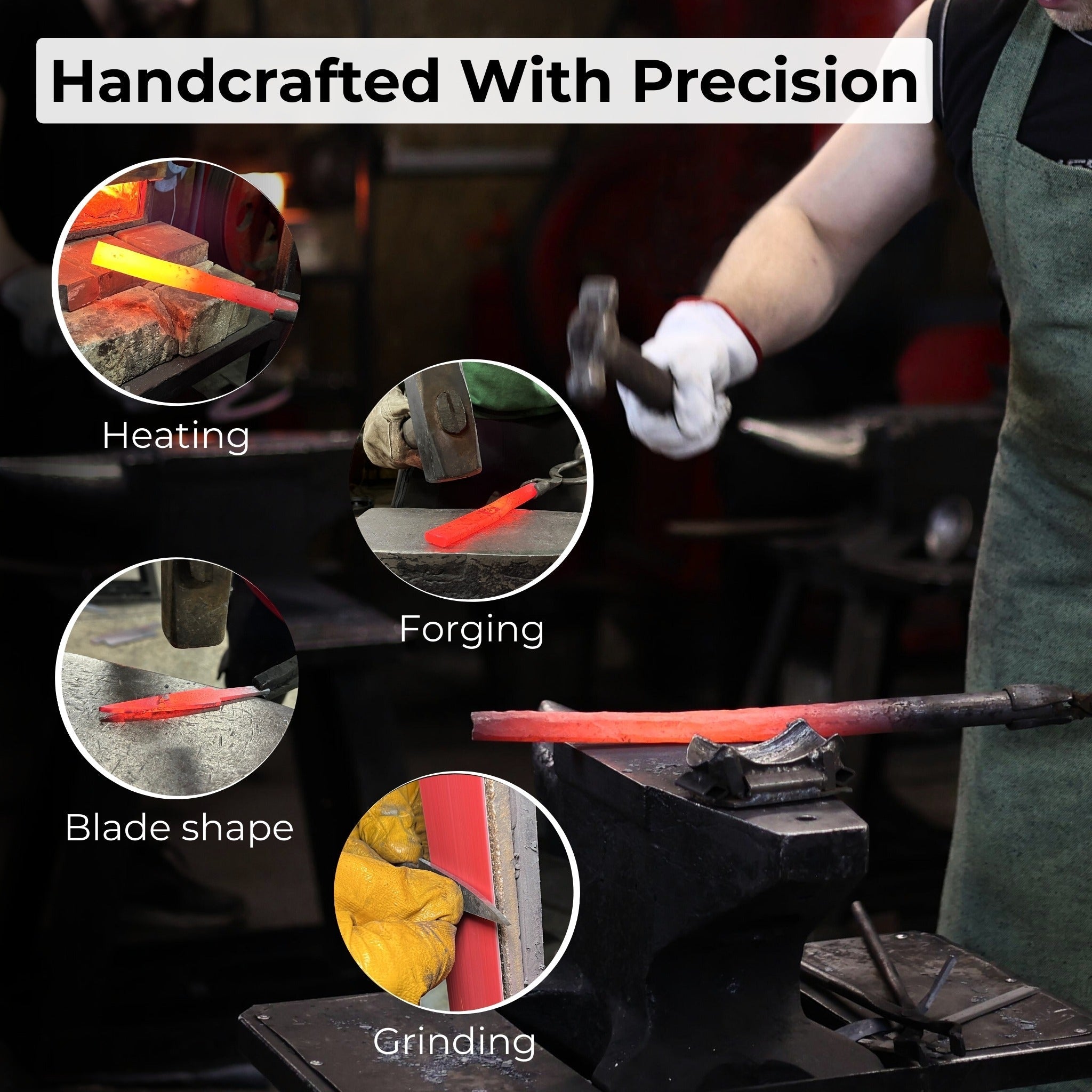 Small Sloyd Carving Knife, Blade 6.5 cm (2.56 inches) - 8