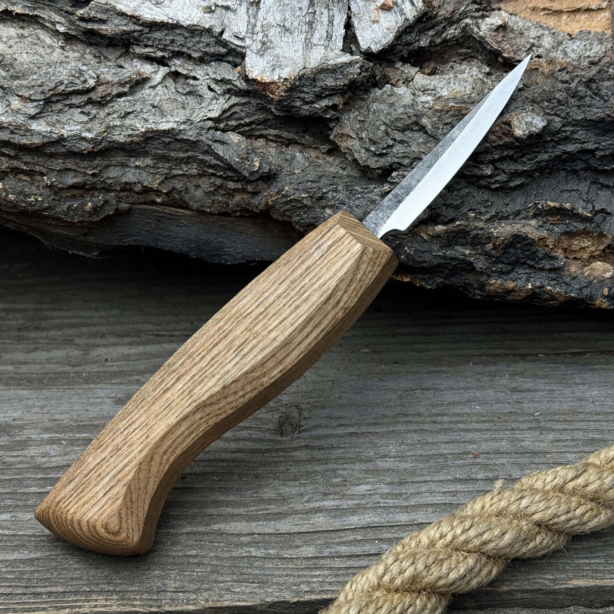 Small Sloyd Carving Knife, Blade 6.5 cm (2.56 inches) - 9