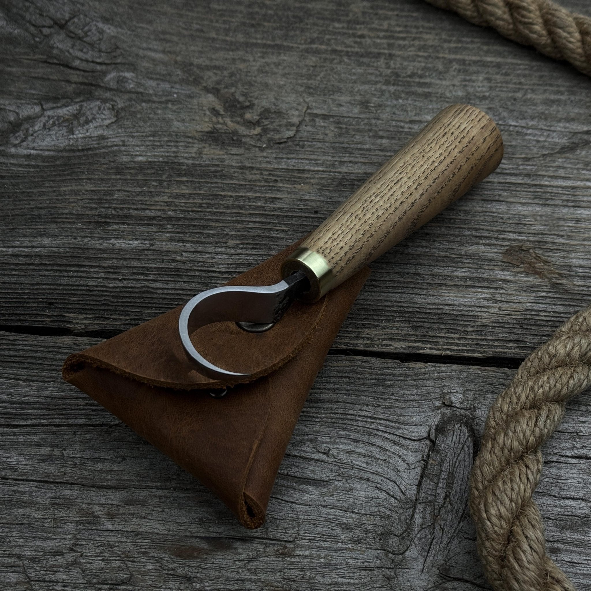Small Spoon Carving Hook Knife, ⌀ 3 cm (1.2 inches) - 8