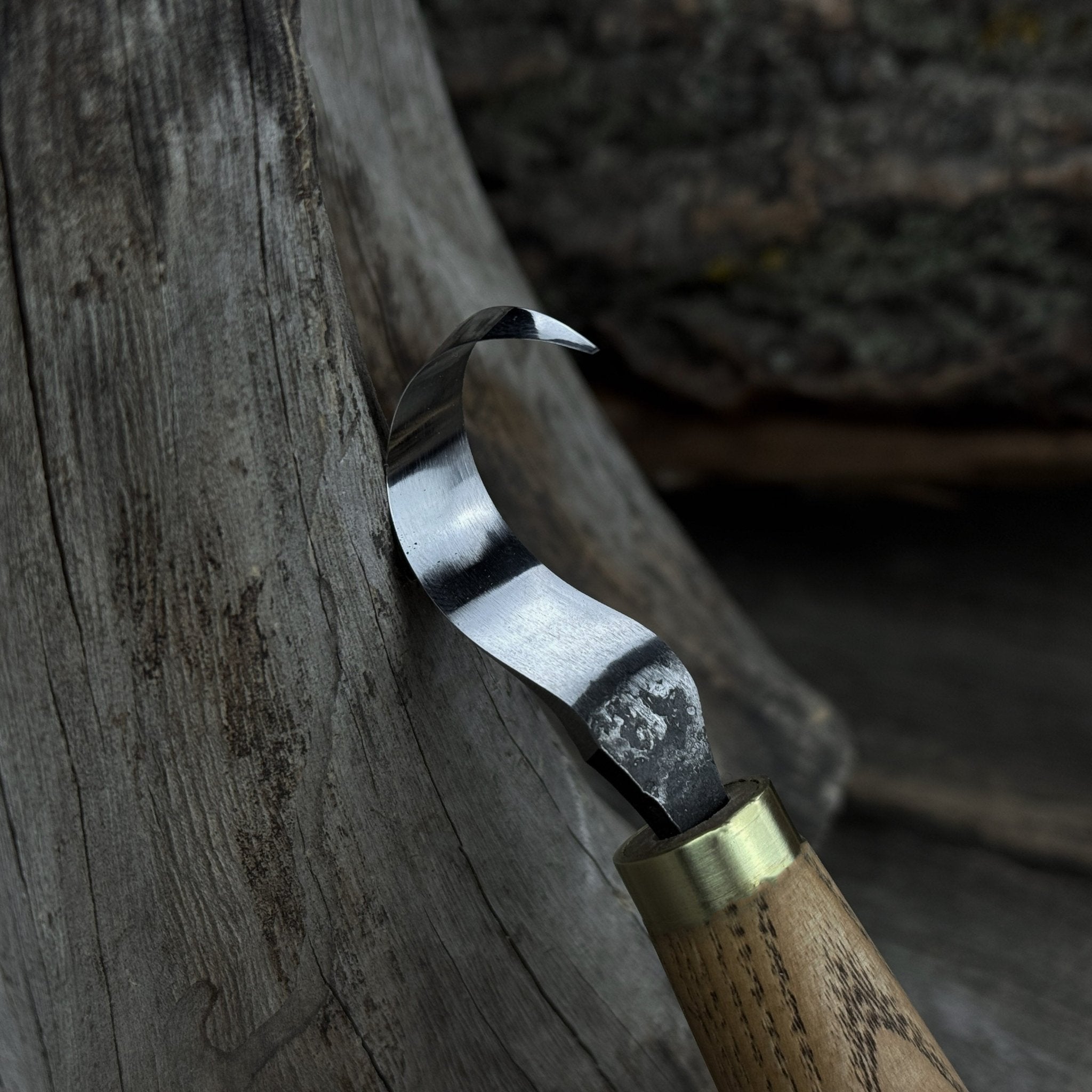 Small Spoon Carving Hook Knife, ⌀ 3 cm (1.2 inches) - 6