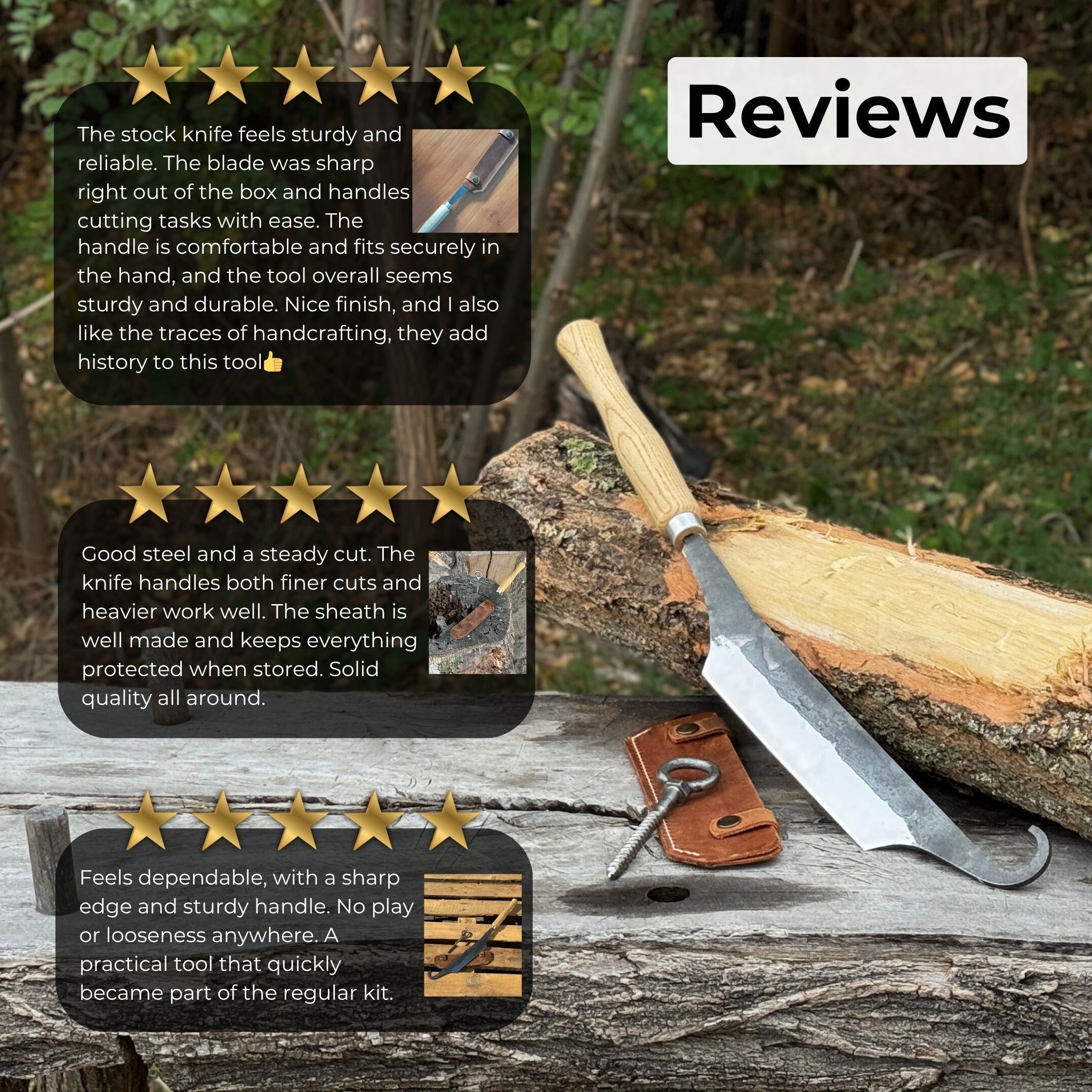 Small Stock Knife - Cloggers knife - 9