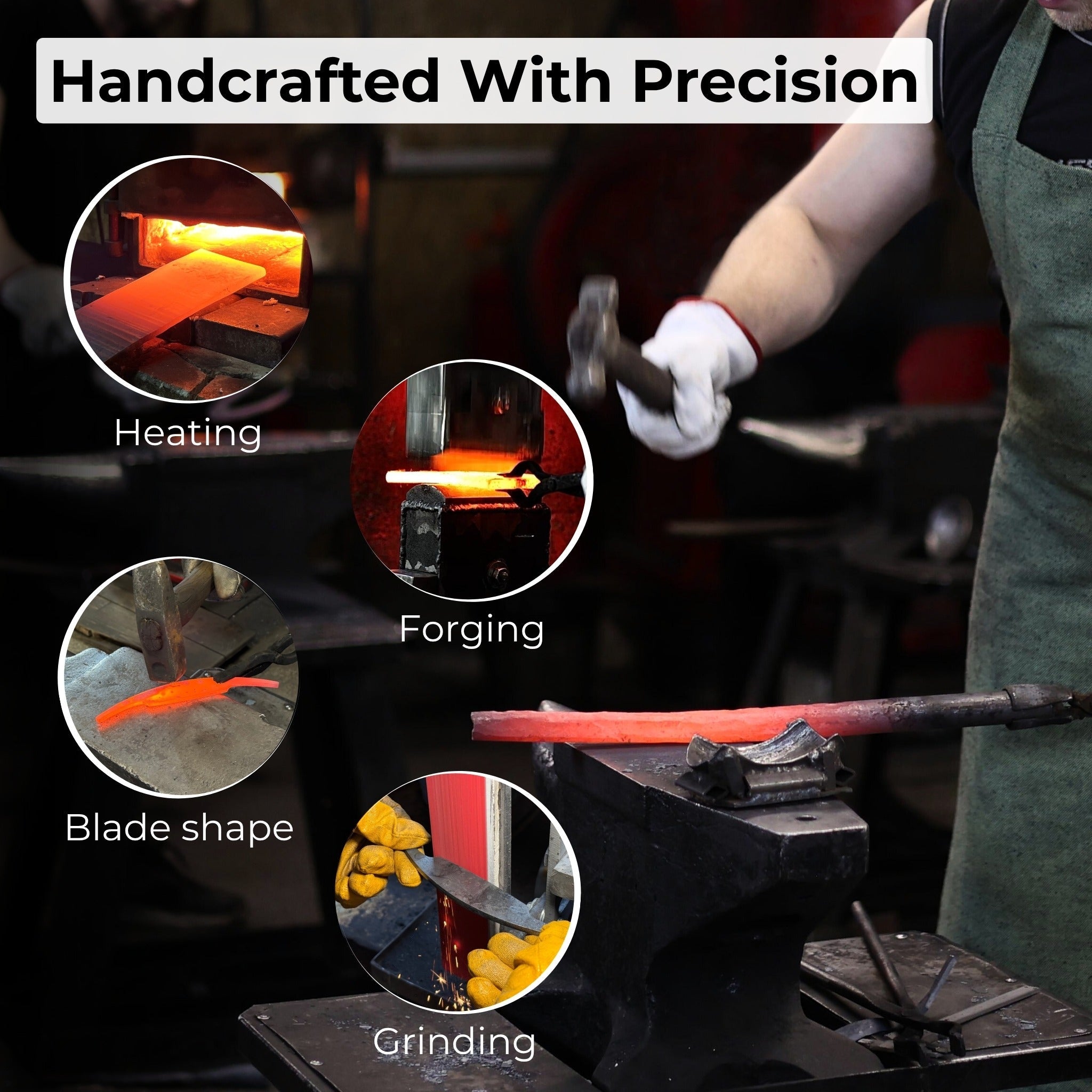 Small Straight Drawknife, 8.5 cm (3.3 inches) Cutting Edge - 8