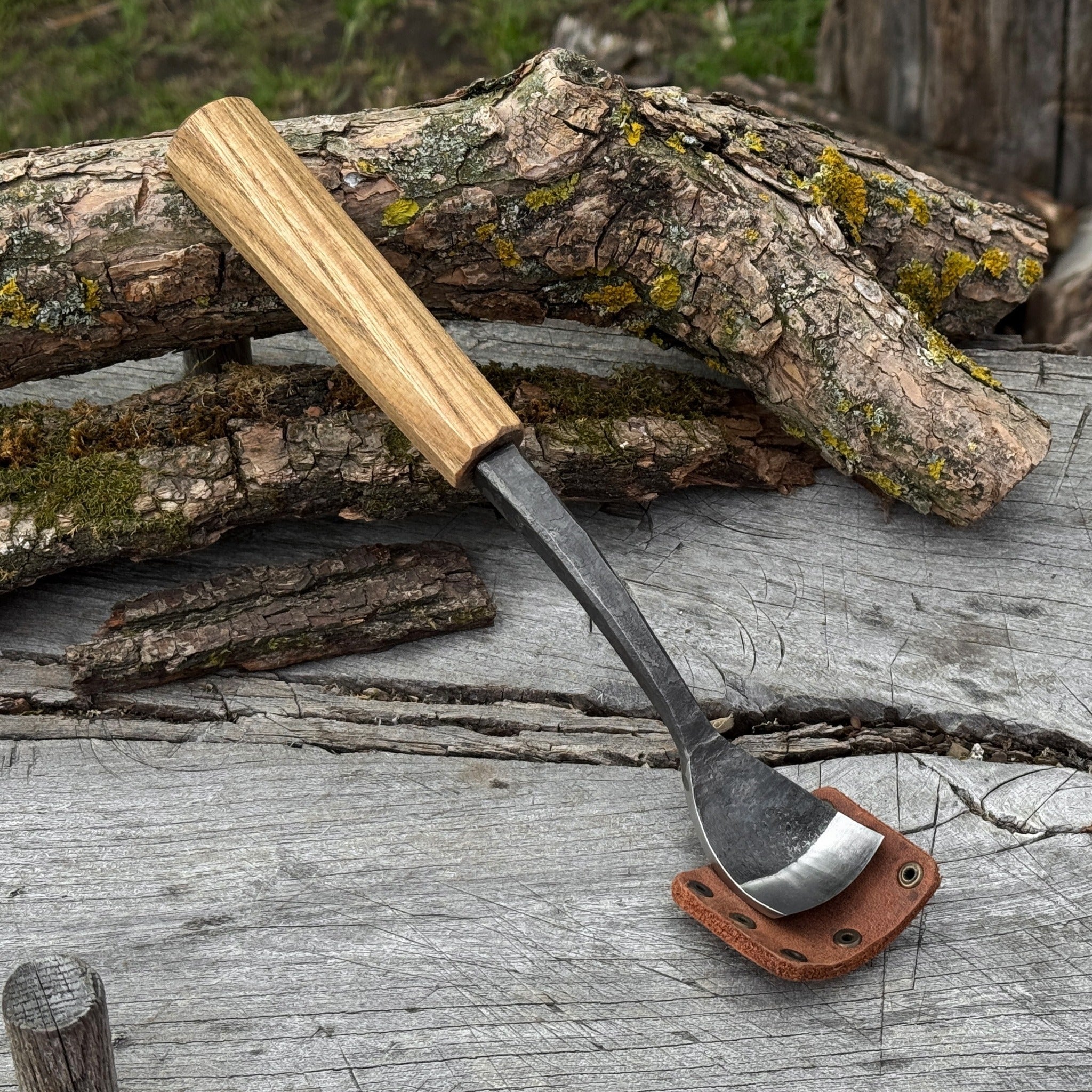 Spoon Bent Gouge, 20 - 40 mm (0.8 - 1.6 inches) - 1