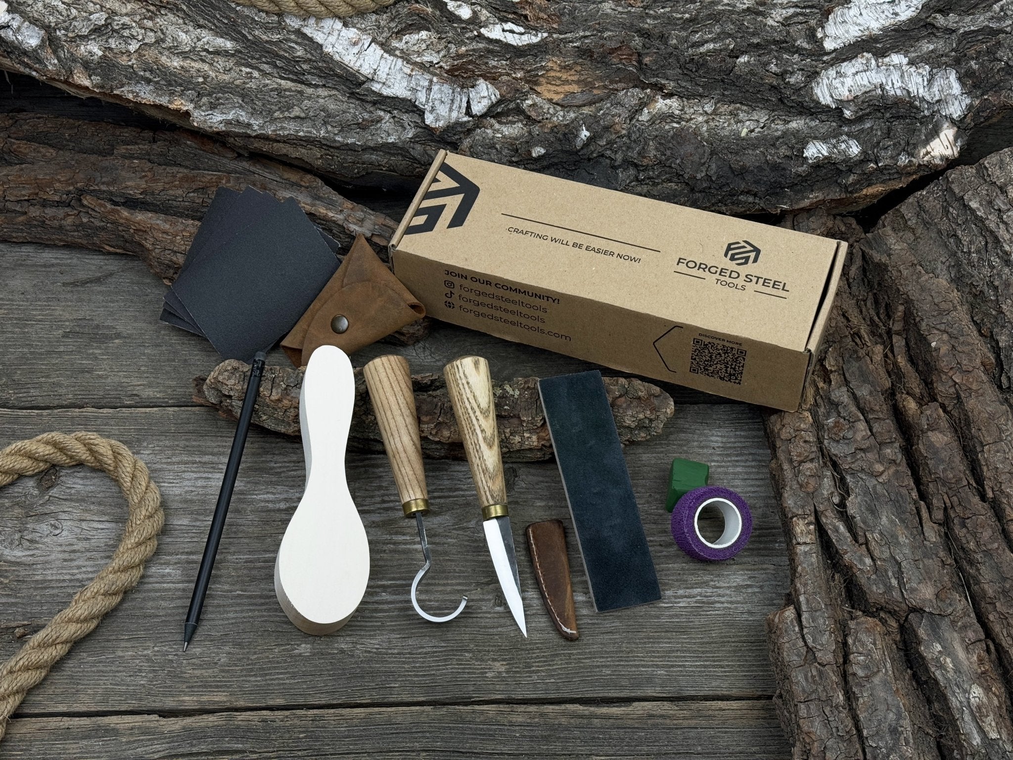 Spoon Carving Kit For Beginners - 1