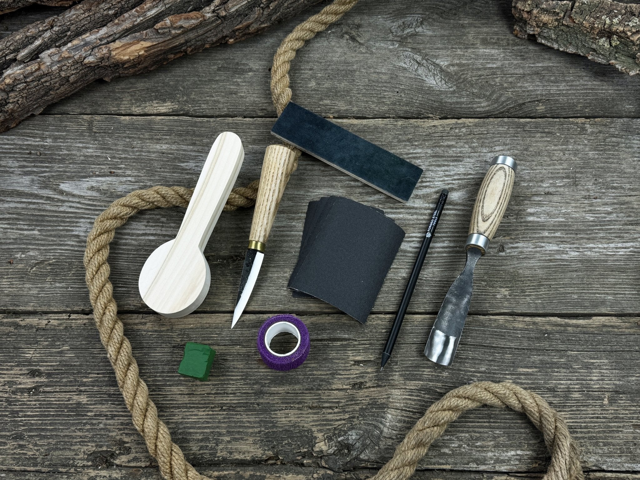 Spoon Carving Kit – Starter Carving Set for Hobbyists, Teens, Adults & Beginners - 3