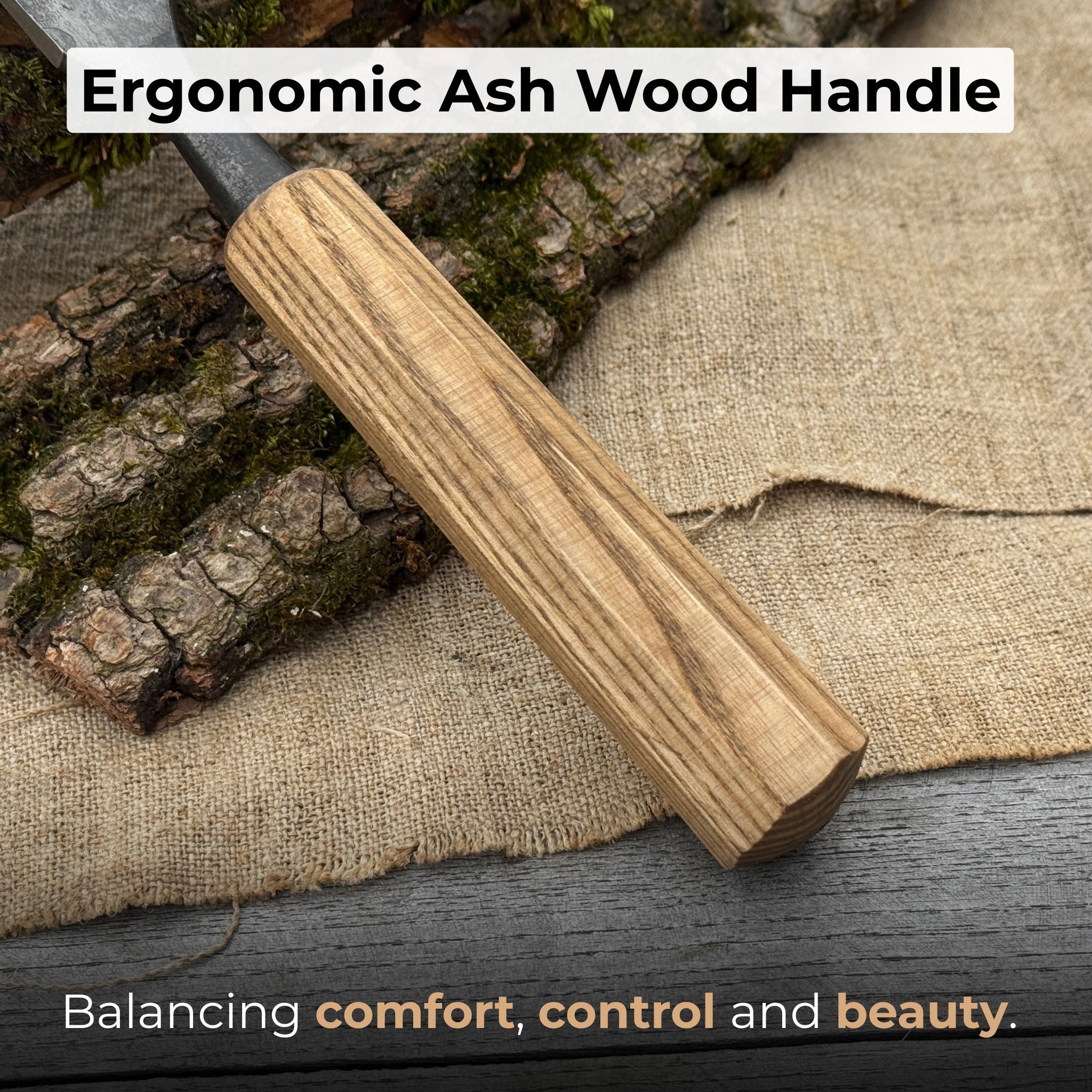 Straight Carving Gouge, 20 - 40 mm (0.8 - 1.6 inches) - 3