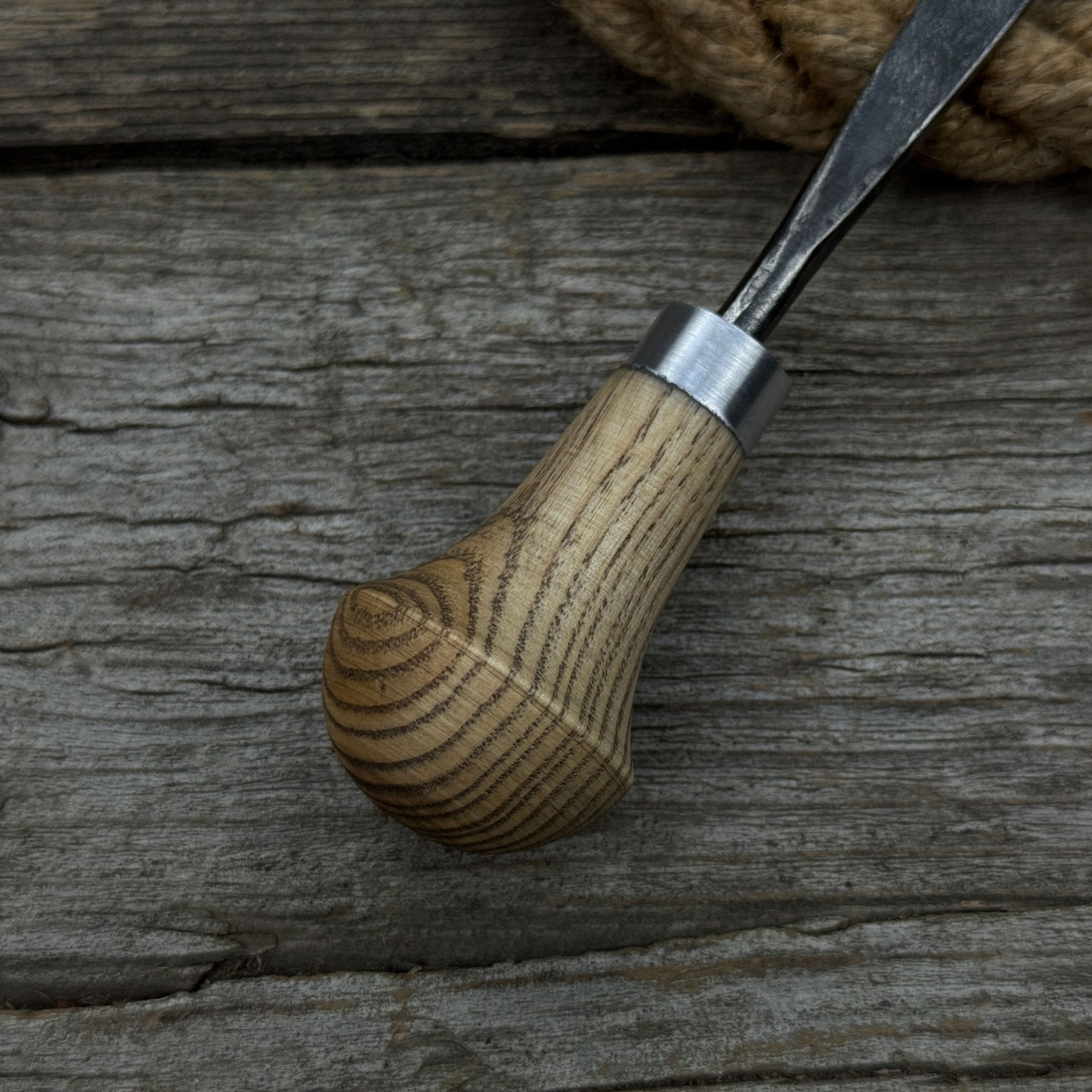 Straight Carving Gouge with Palm Handle – 12 mm (0.47 inches) - 6