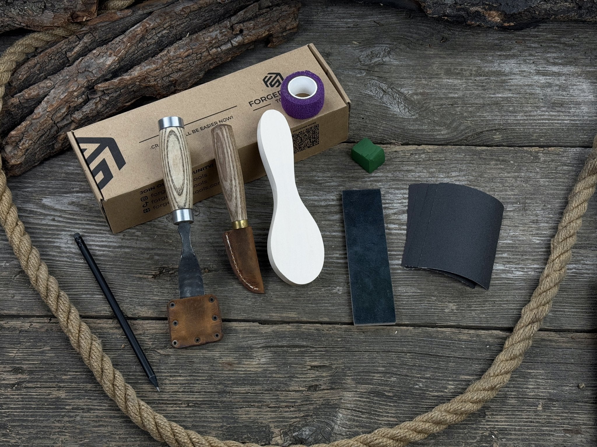The Ultimate Beginner’s Spoon Carving Kit - 1