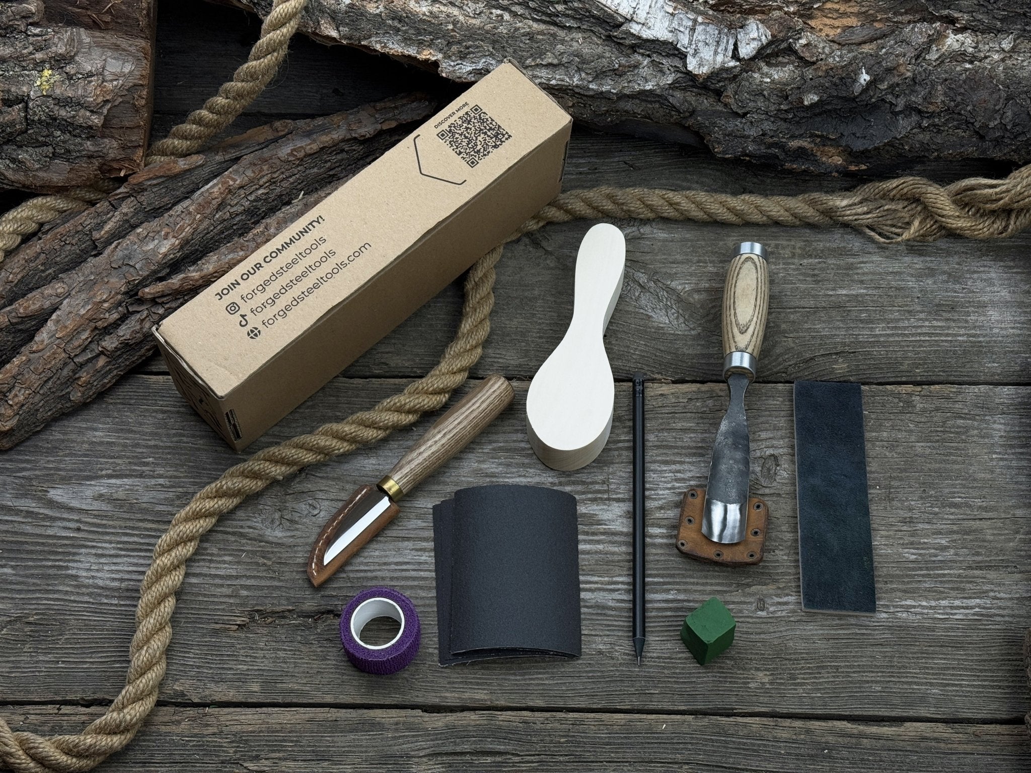 The Ultimate Beginner’s Spoon Carving Kit - 3