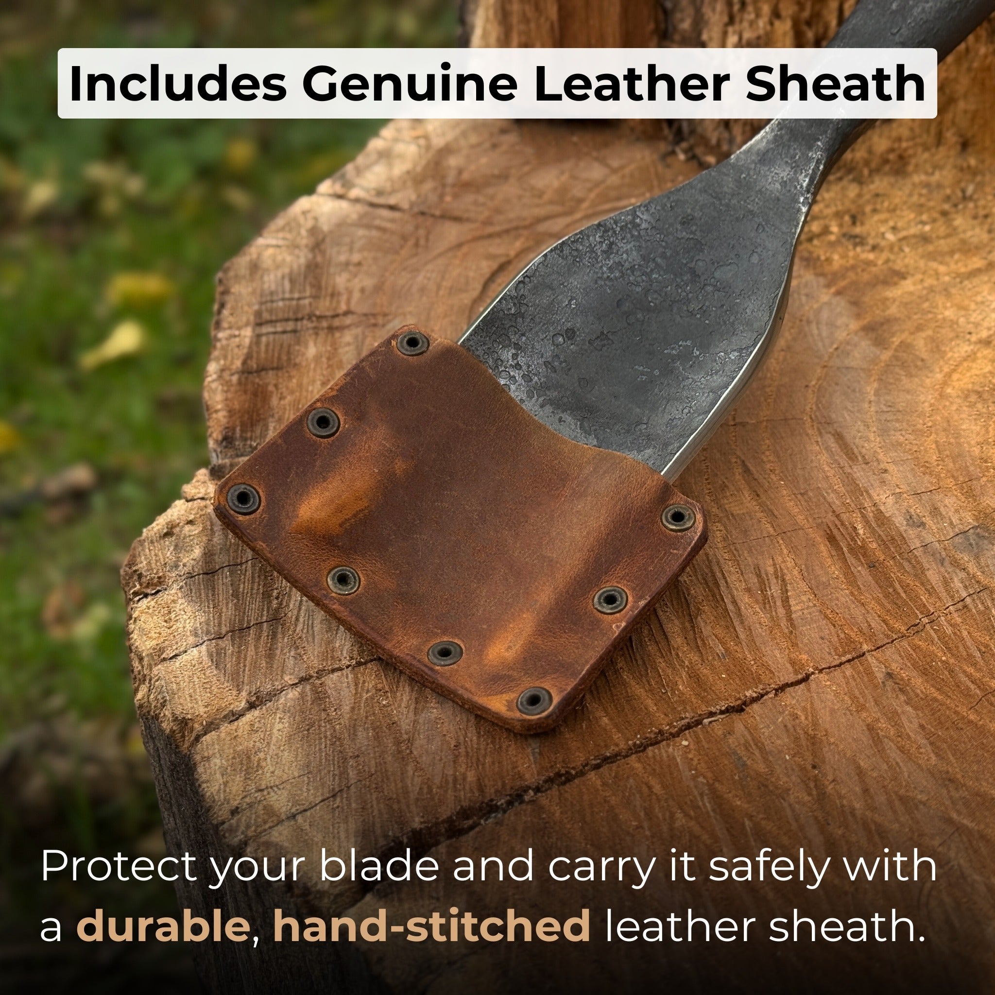 Timber Framing Rounded Chisel, 20 - 100 mm (0.8 - 3.9 inches) - 3