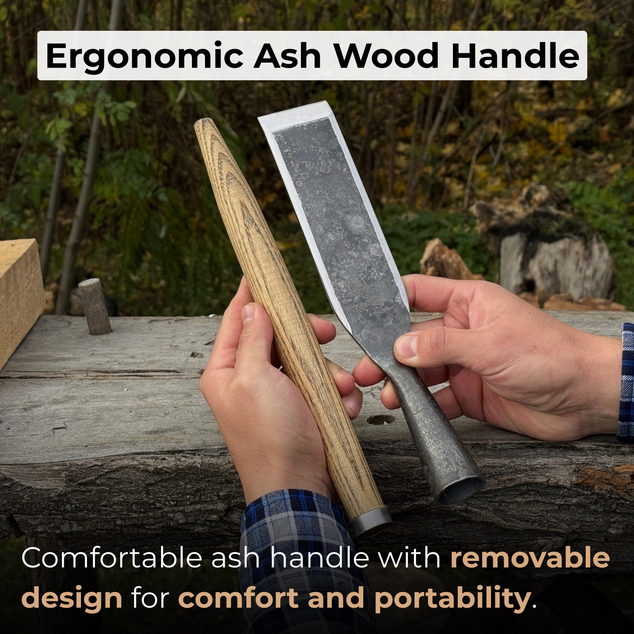 Timber Slick Chisel for Woodworking – 20 to 100 mm (0.8–3.9 Inches) - 3