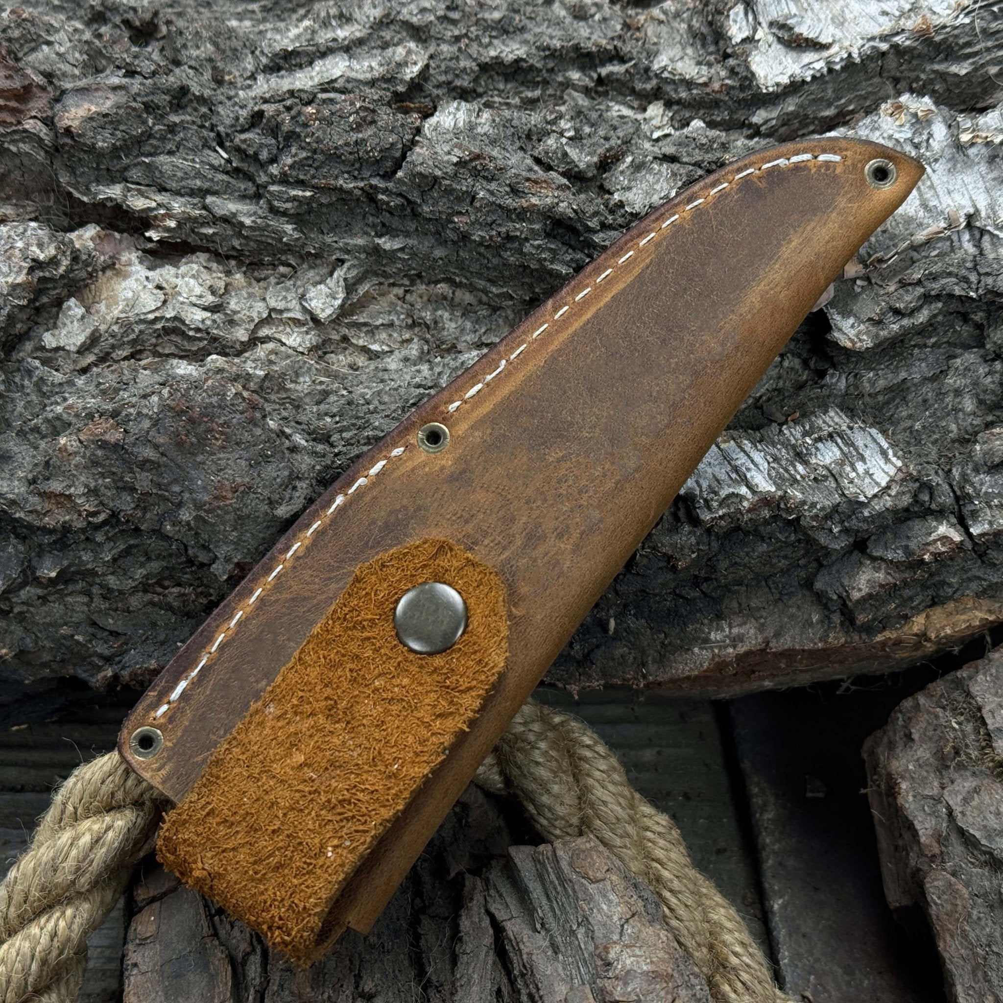 Universal Leather Knife Sheath For Fixed Knife - 7