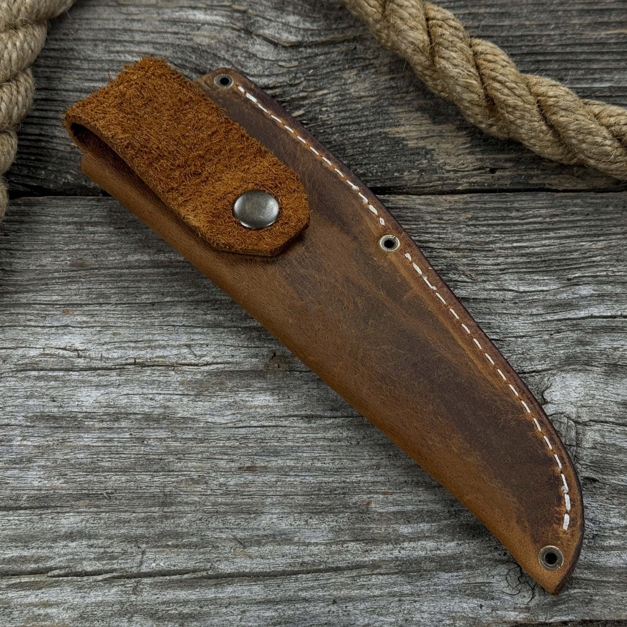 Universal Leather Knife Sheath For Fixed Knife - 9