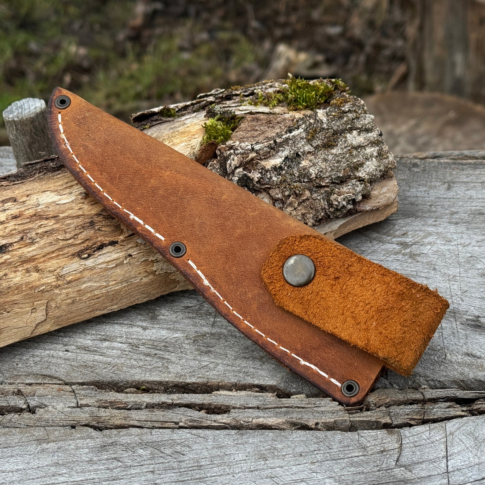 Universal Leather Knife Sheath For Fixed Knife - 1