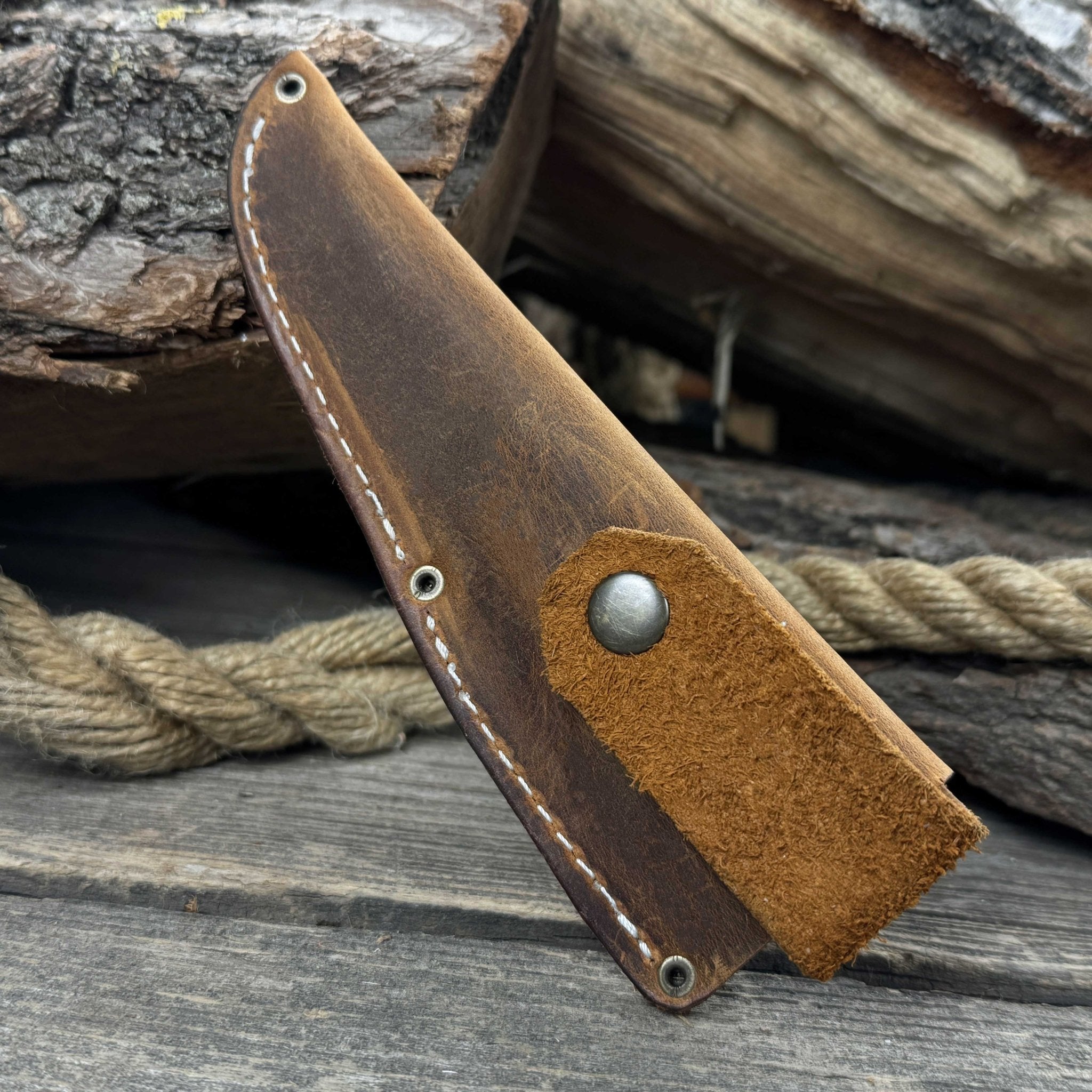Universal Leather Knife Sheath For Fixed Knife - 6