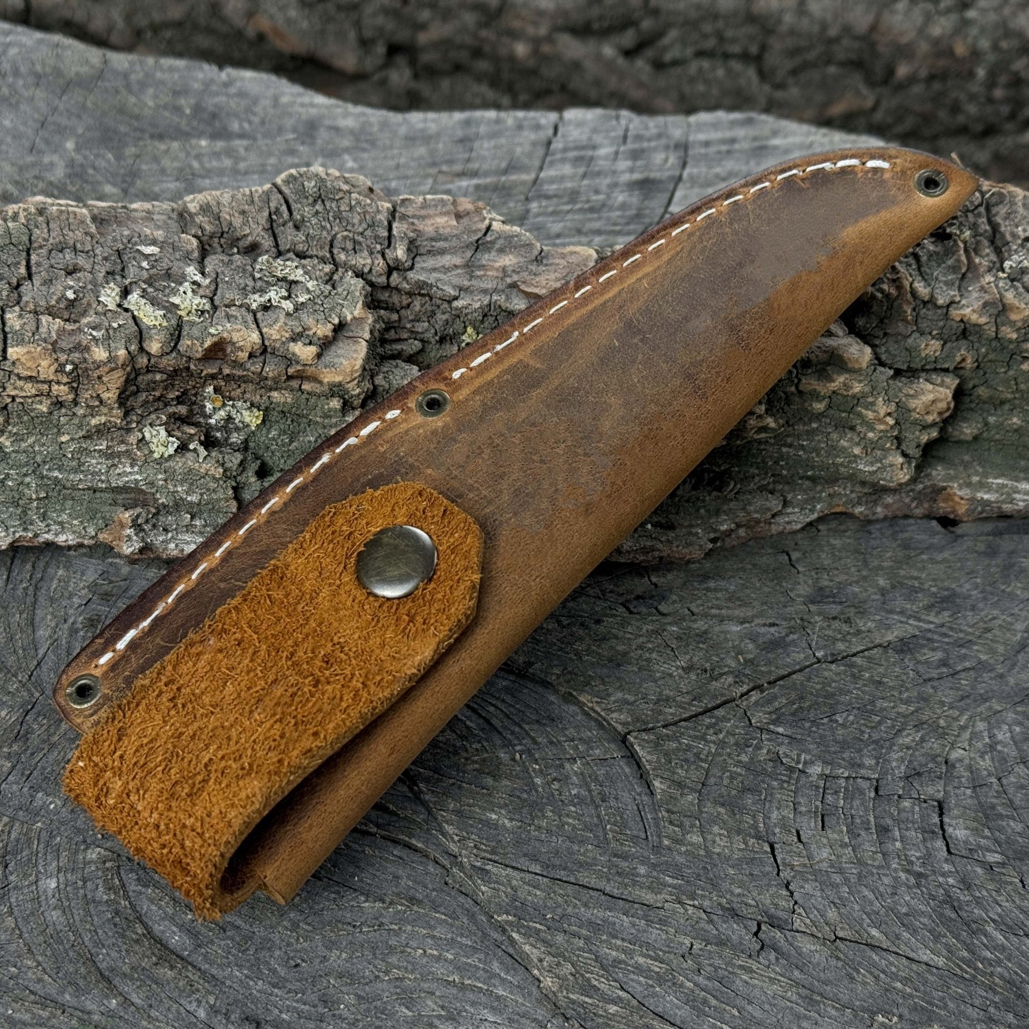 Universal Leather Knife Sheath For Fixed Knife - 1