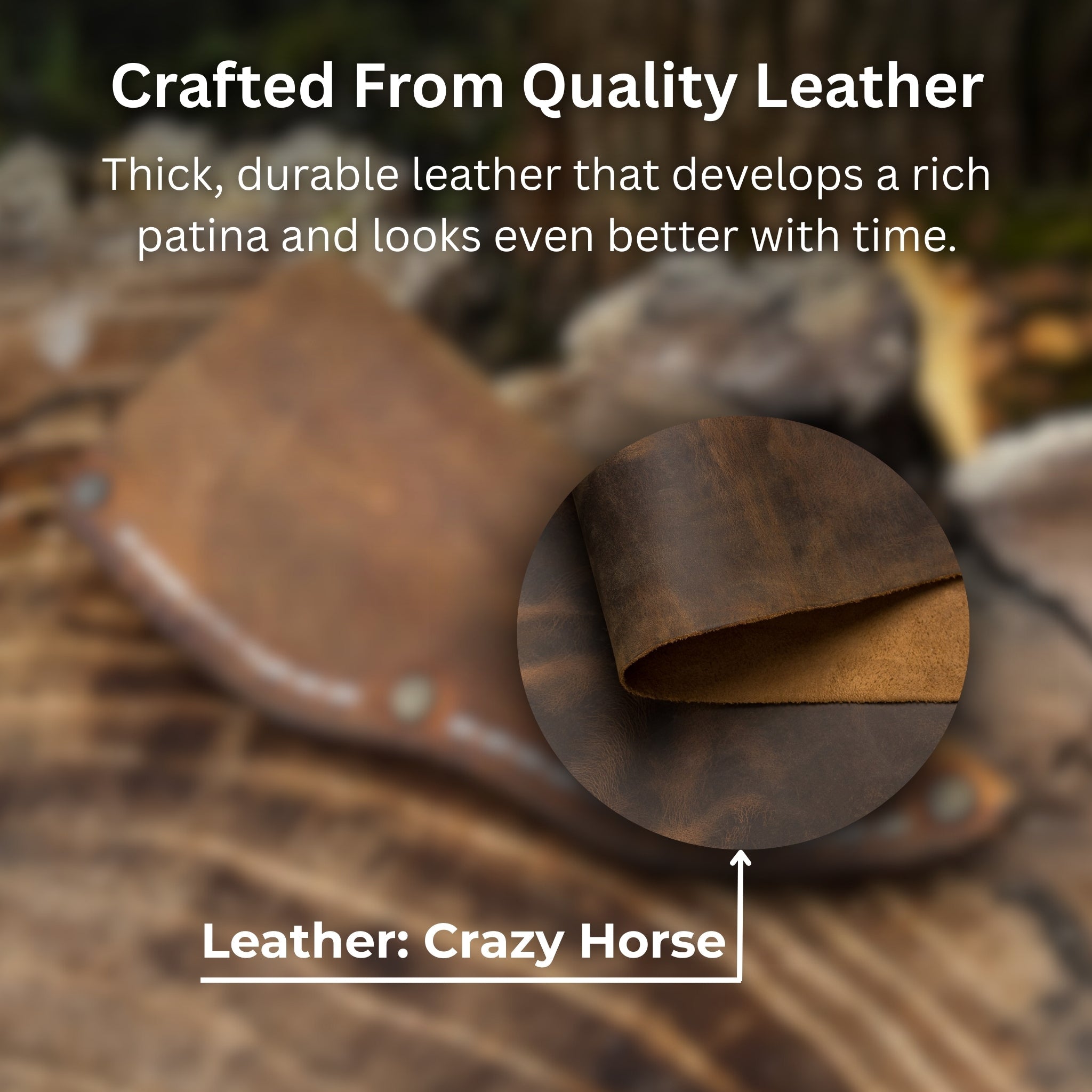 Universal Leather Knife Sheath - 3