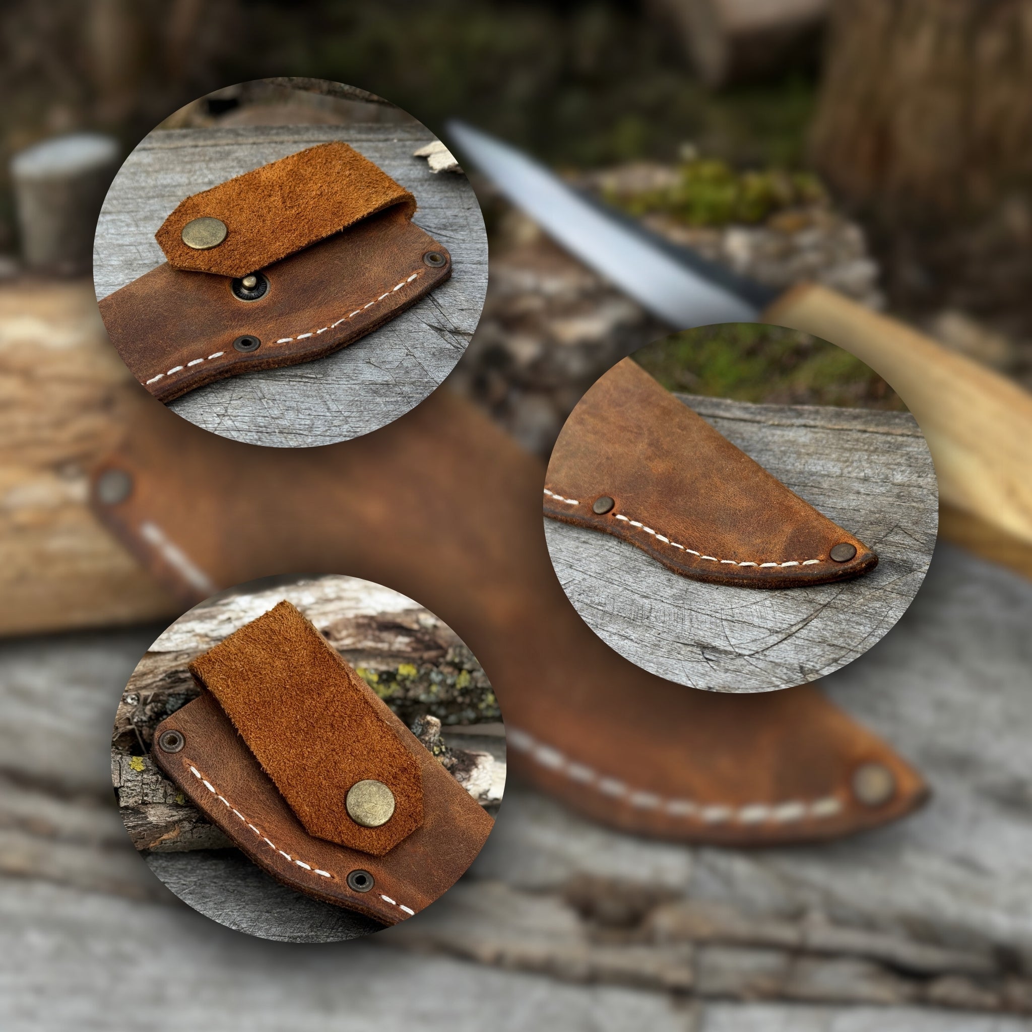 Universal Leather Knife Sheath - 7