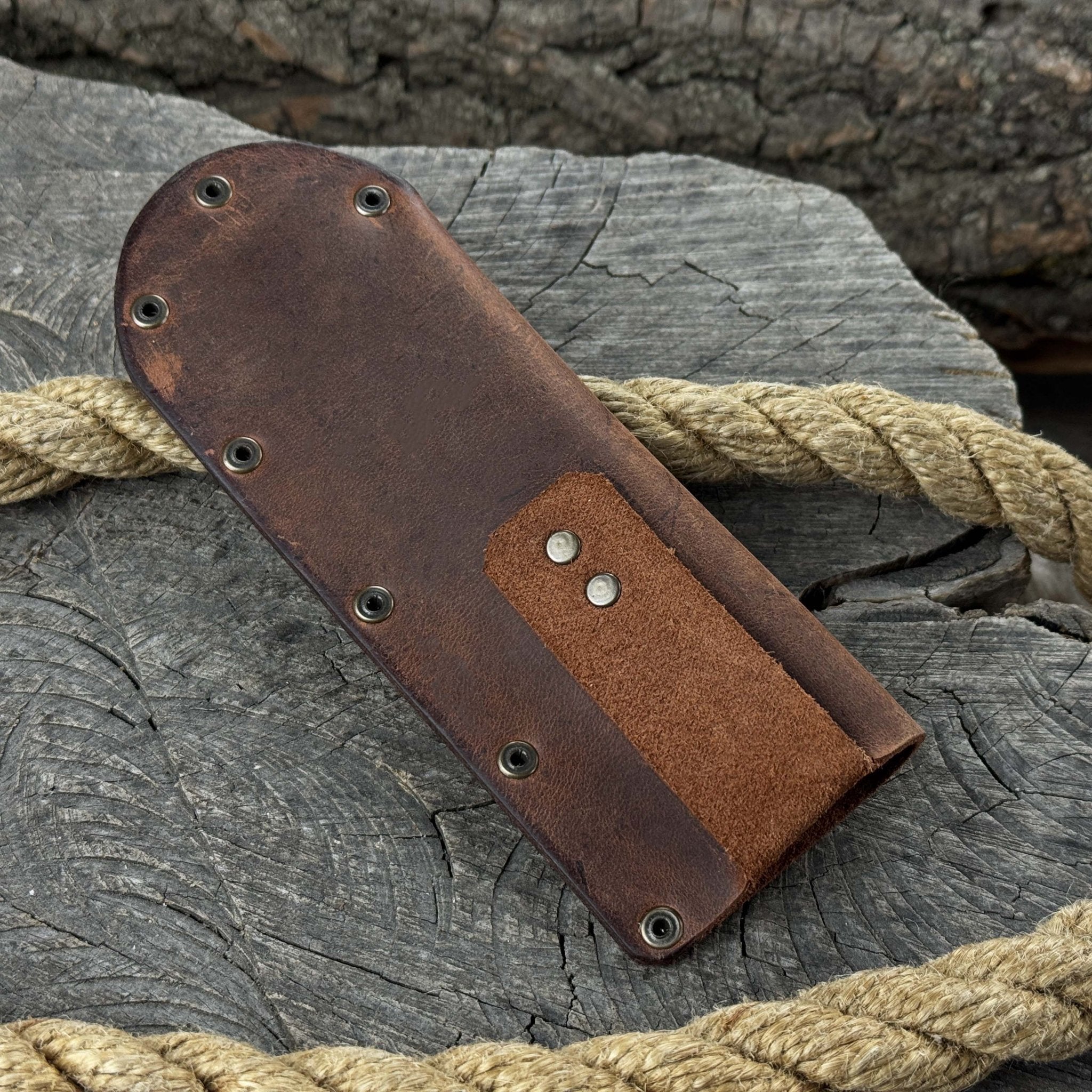 Universal Leather Sheath for Knives - 6