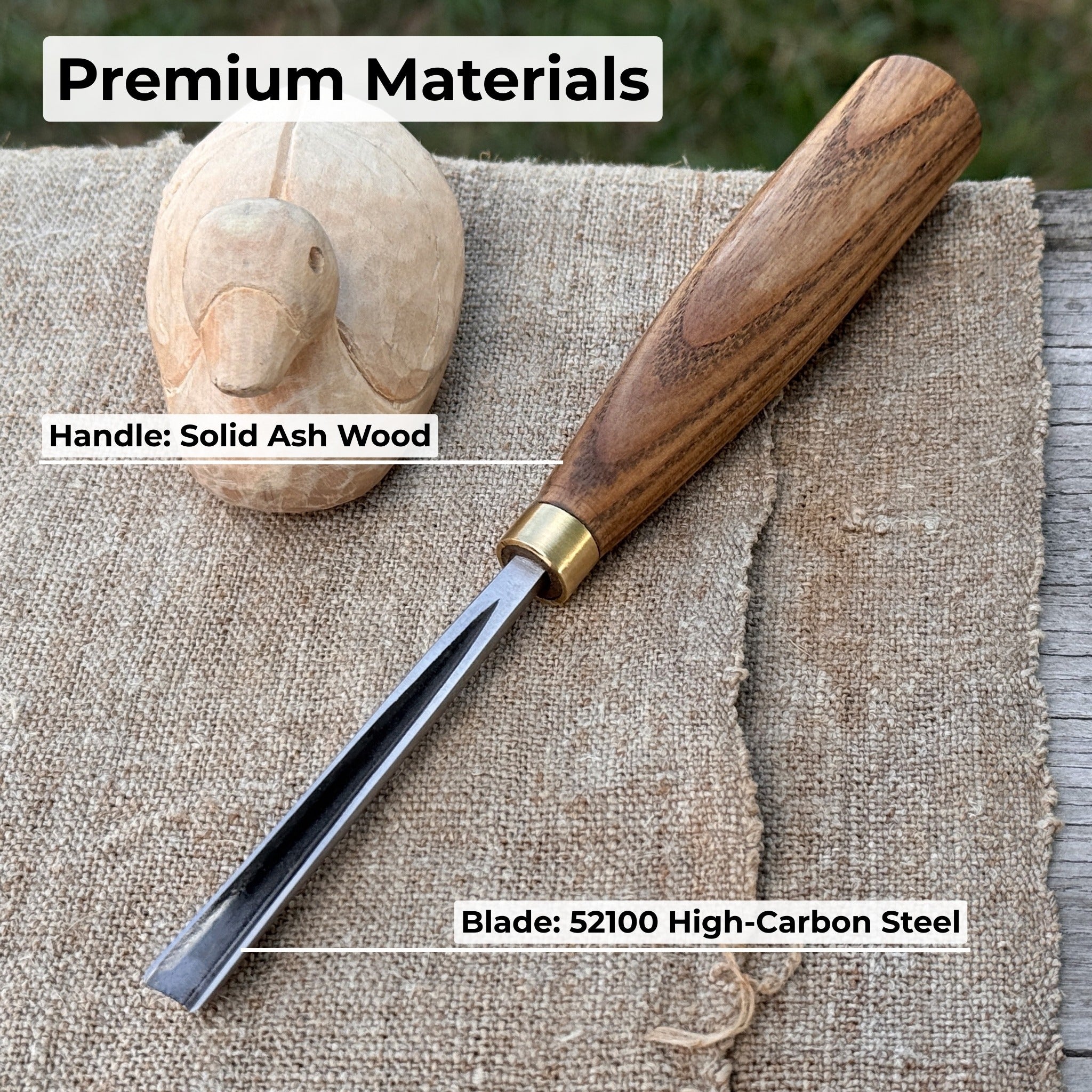 V - Parting Chisel 60 Degree, blade 6 mm (0.24 inches) - 7