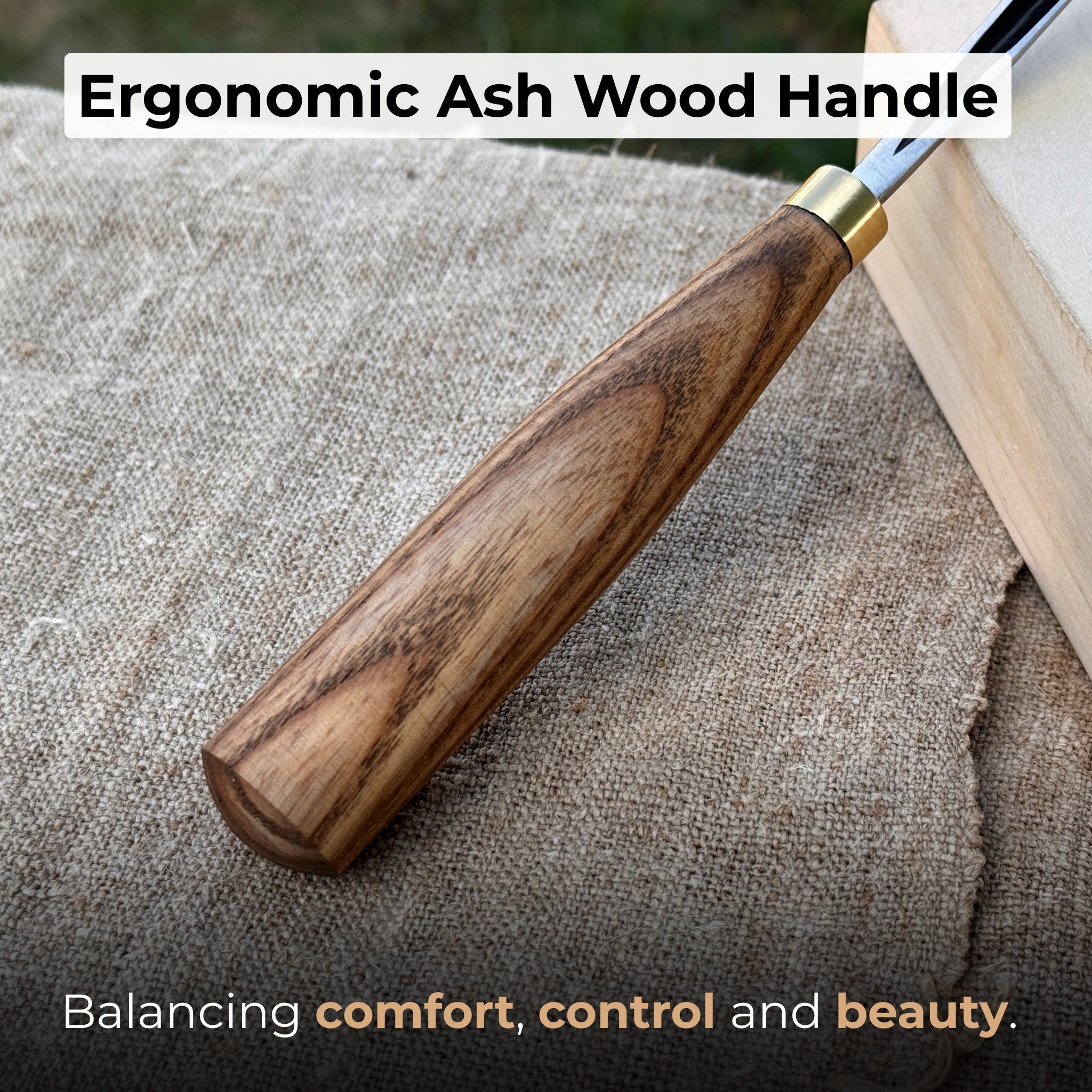 V - Parting Chisel 60 Degree, blade 6 mm (0.24 inches) - 3