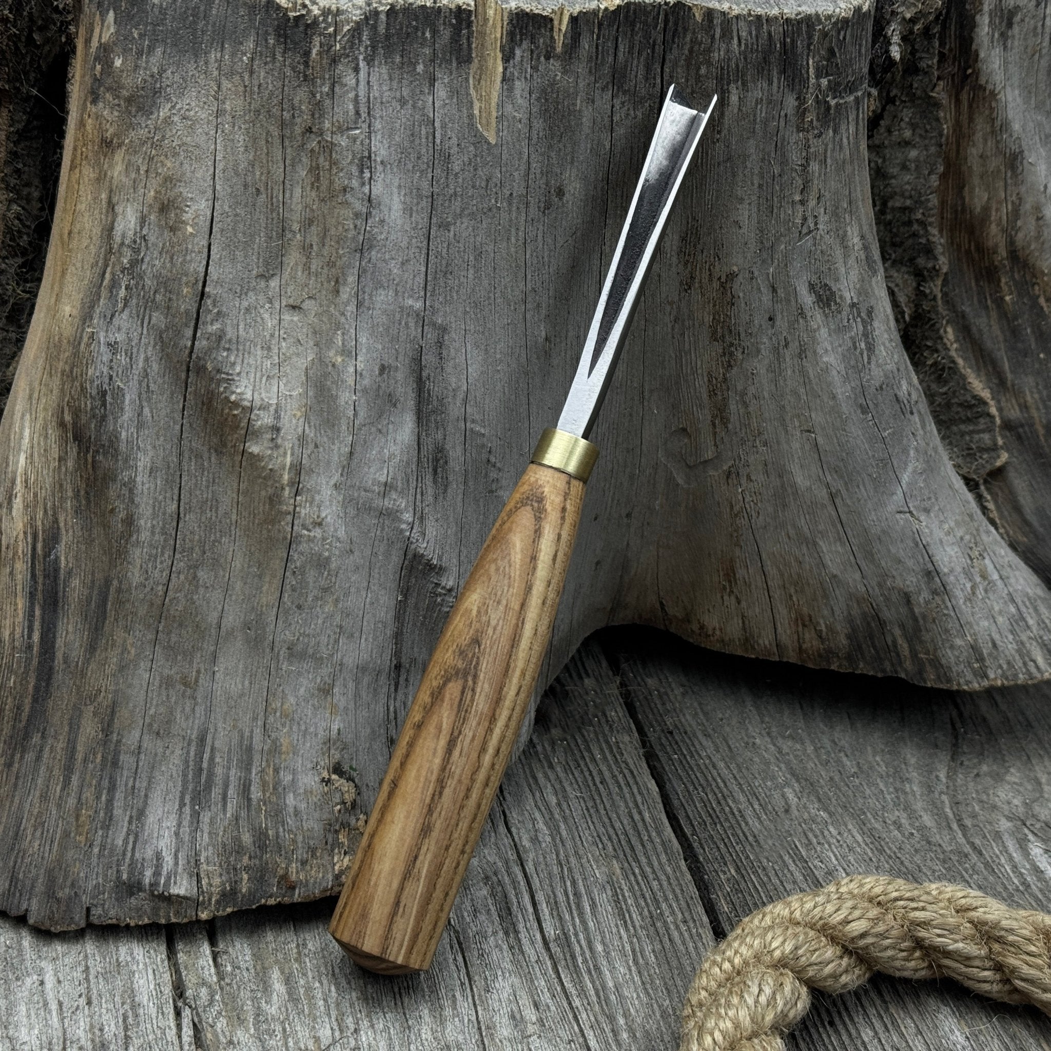 V - Parting Chisel 60 Degree, Blade 8 mm (0.31 inches) - 4