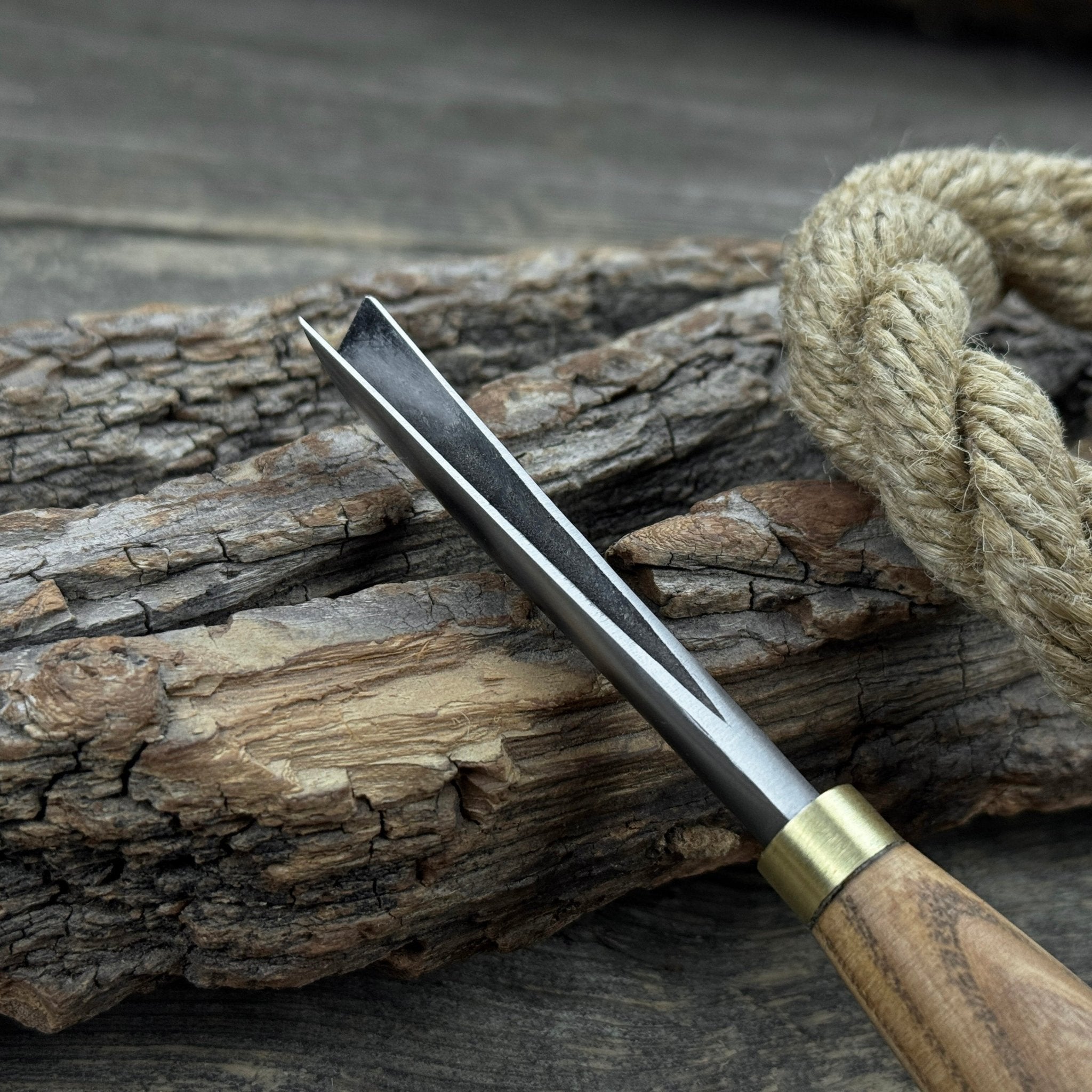 V - Parting Chisel 60 Degree, Blade 8 mm (0.31 inches) - 5