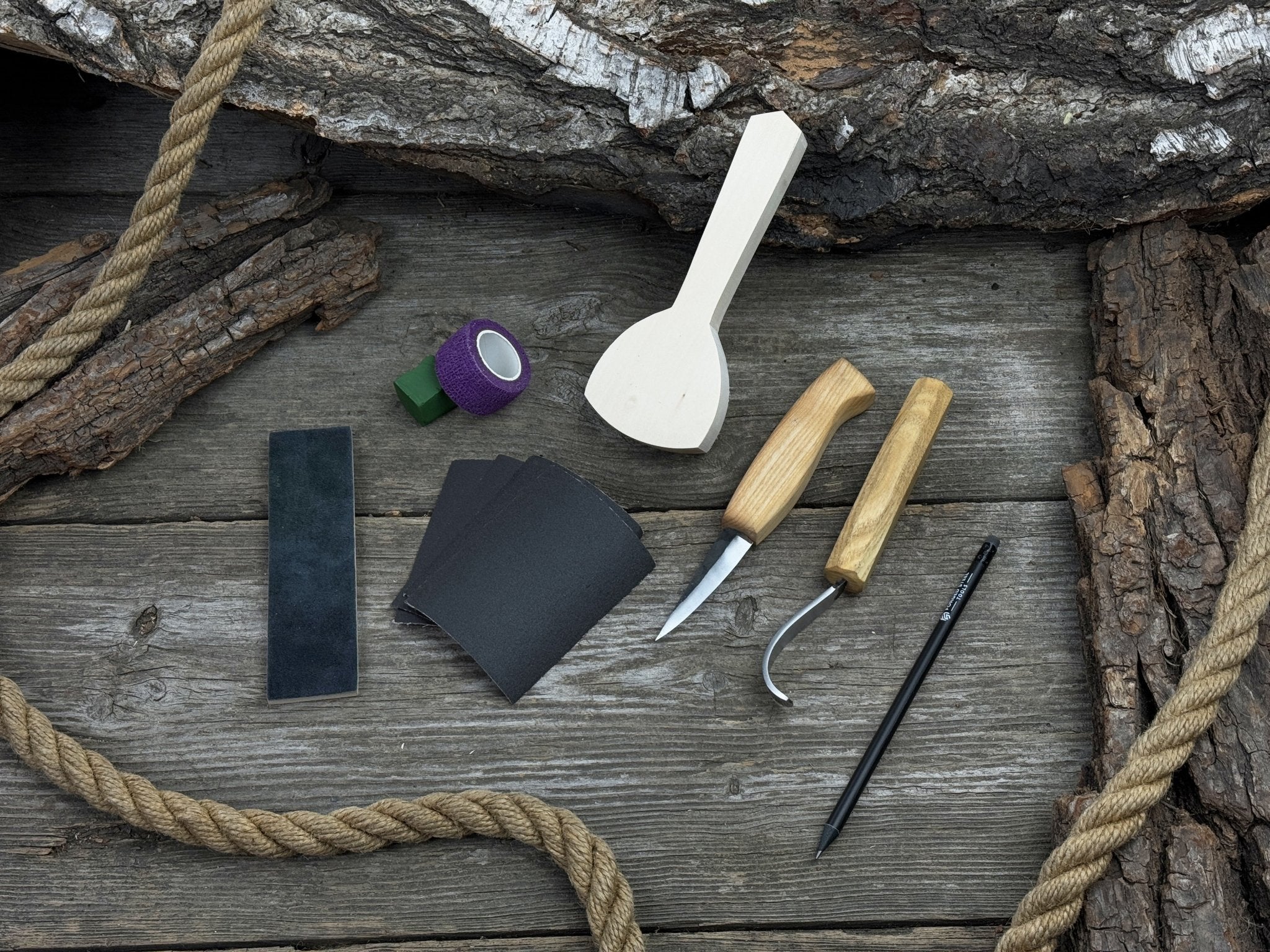 Whittle Your First Spoon – Beginner - Friendly Wood Carving Kit - 2