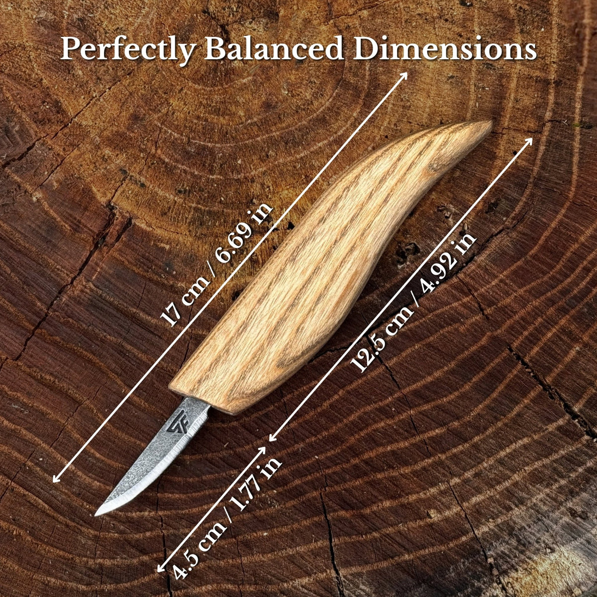 Whittling Knife for Wood Carving, 4.5 cm (1.77 inches) - 3