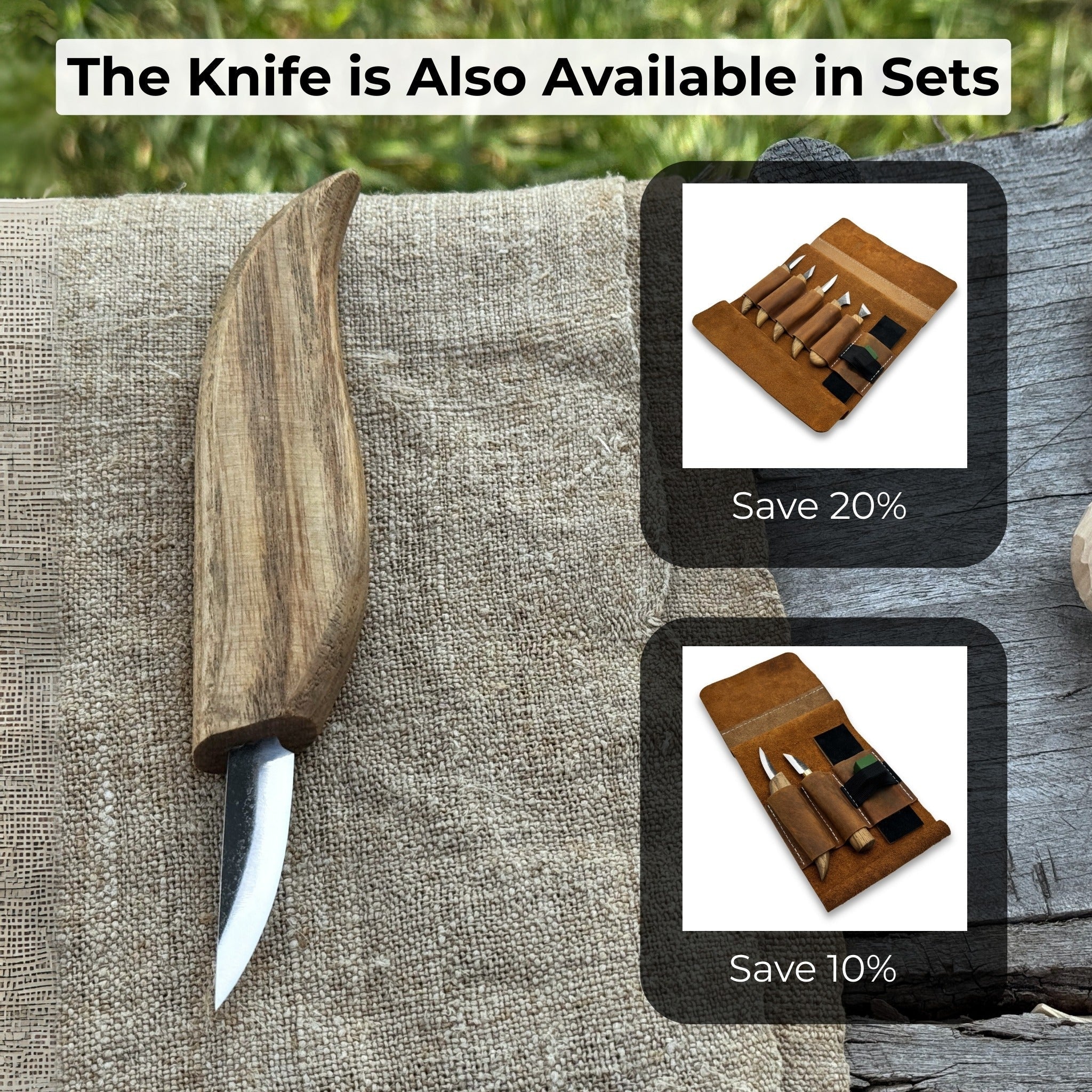 Whittling Knife for Wood Carving, 4.5 cm (1.77 inches) - 10