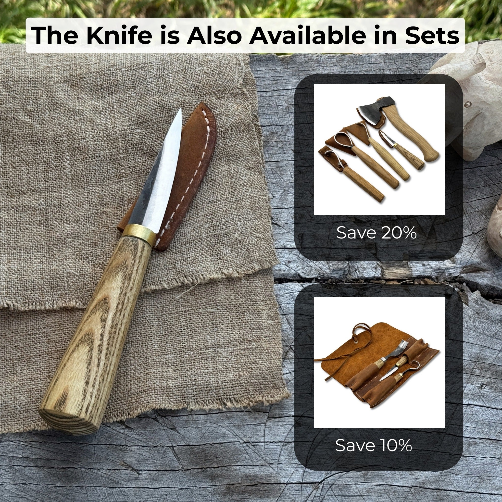 Whittling Sloyd Knife, 7.5 cm (2.95 inches) - 10