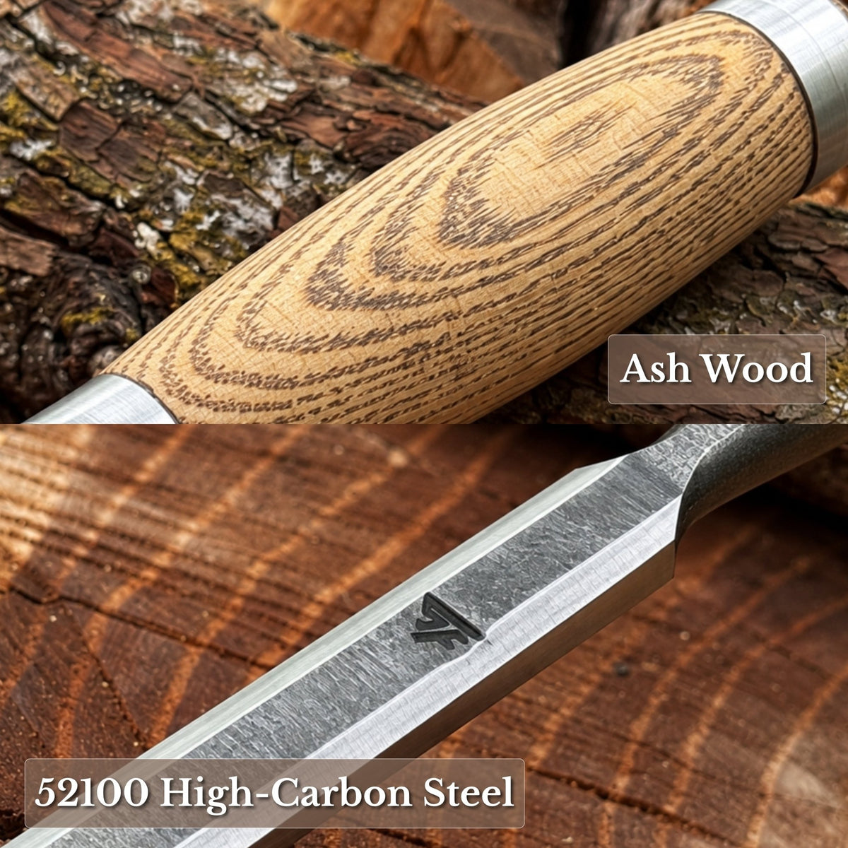 Wood Carving Chisel, 10 - 50 mm (0.39 - 1.97 inches) - 7