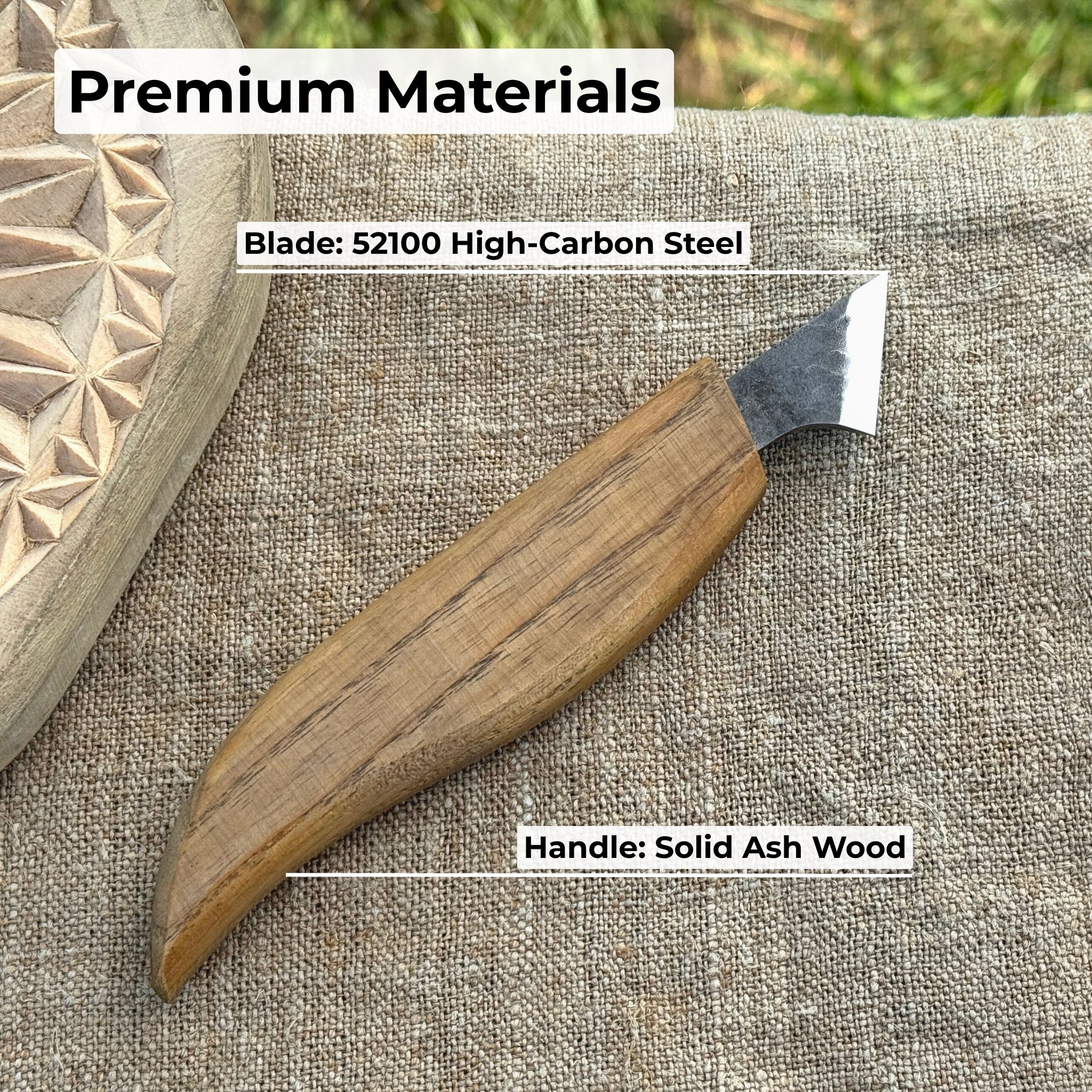 Wood Carving Knife, 2.5 cm (1 inch) - 6