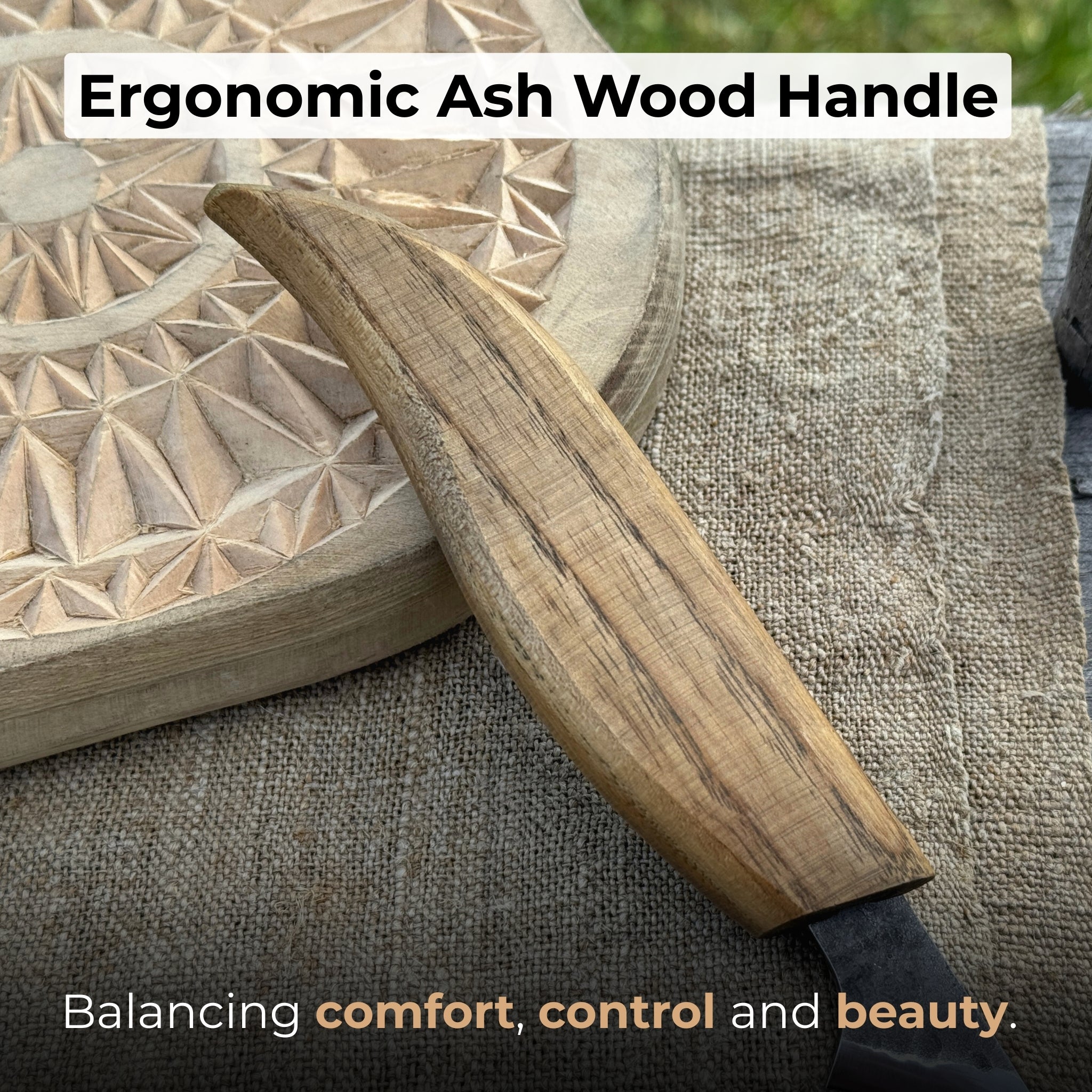 Wood Carving Knife, 2.5 cm (1 inch) - 3