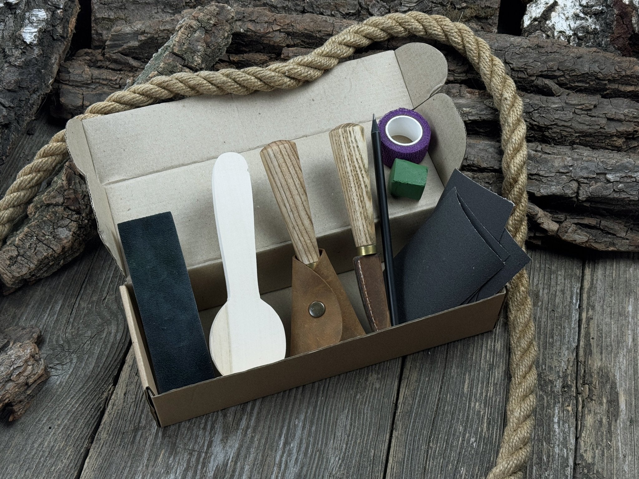 Wood Whittling Kit For Beginners – Spoon Carving Edition - 2