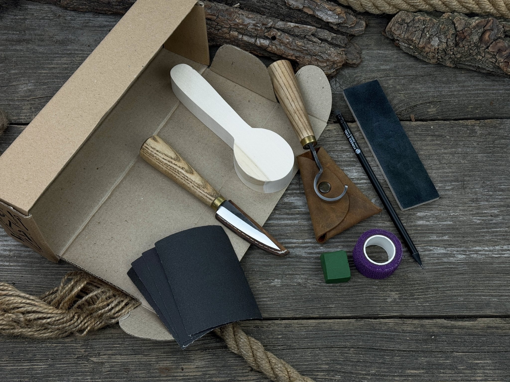 Wood Whittling Kit For Beginners – Spoon Carving Edition - 3