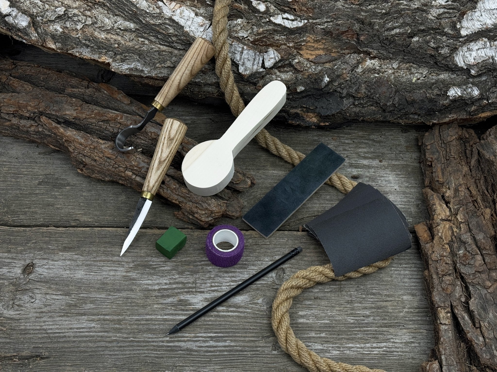 Wood Whittling Kit For Beginners – Spoon Carving Edition - 6