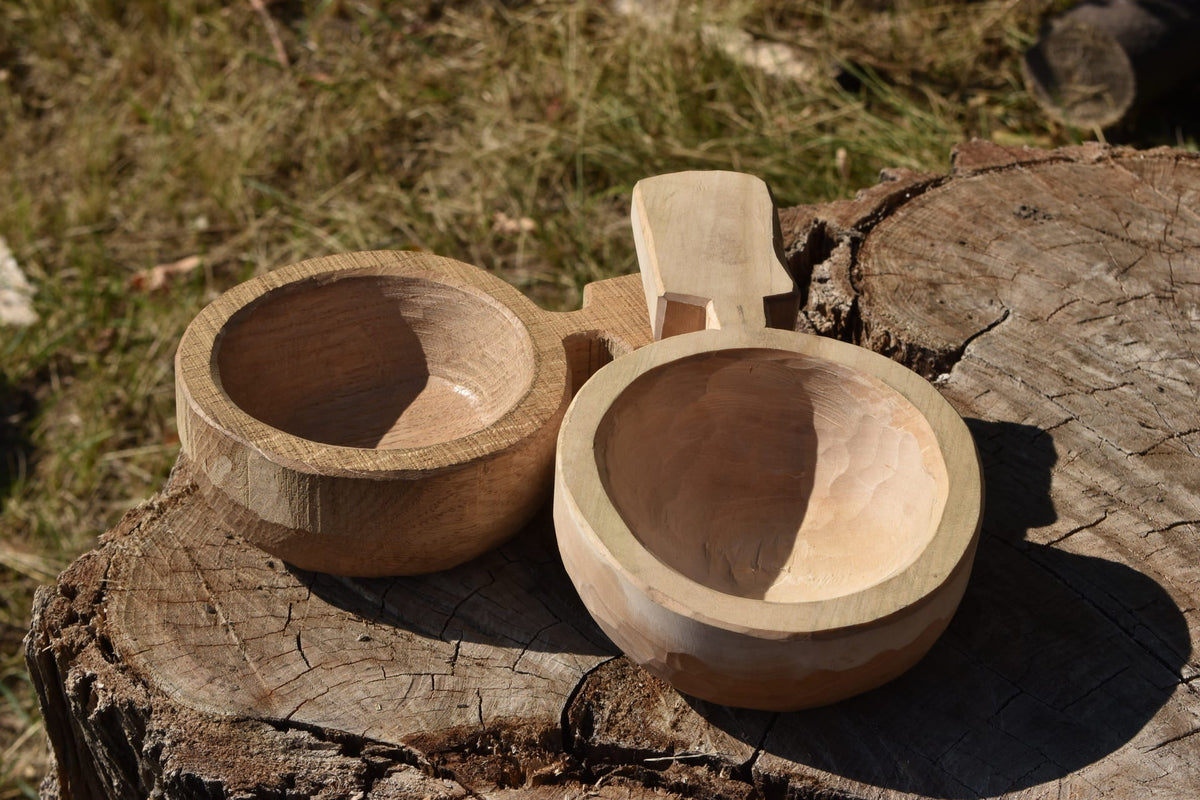 How to Carve a Bowl by Hand - Sharky Forged Steel Tools