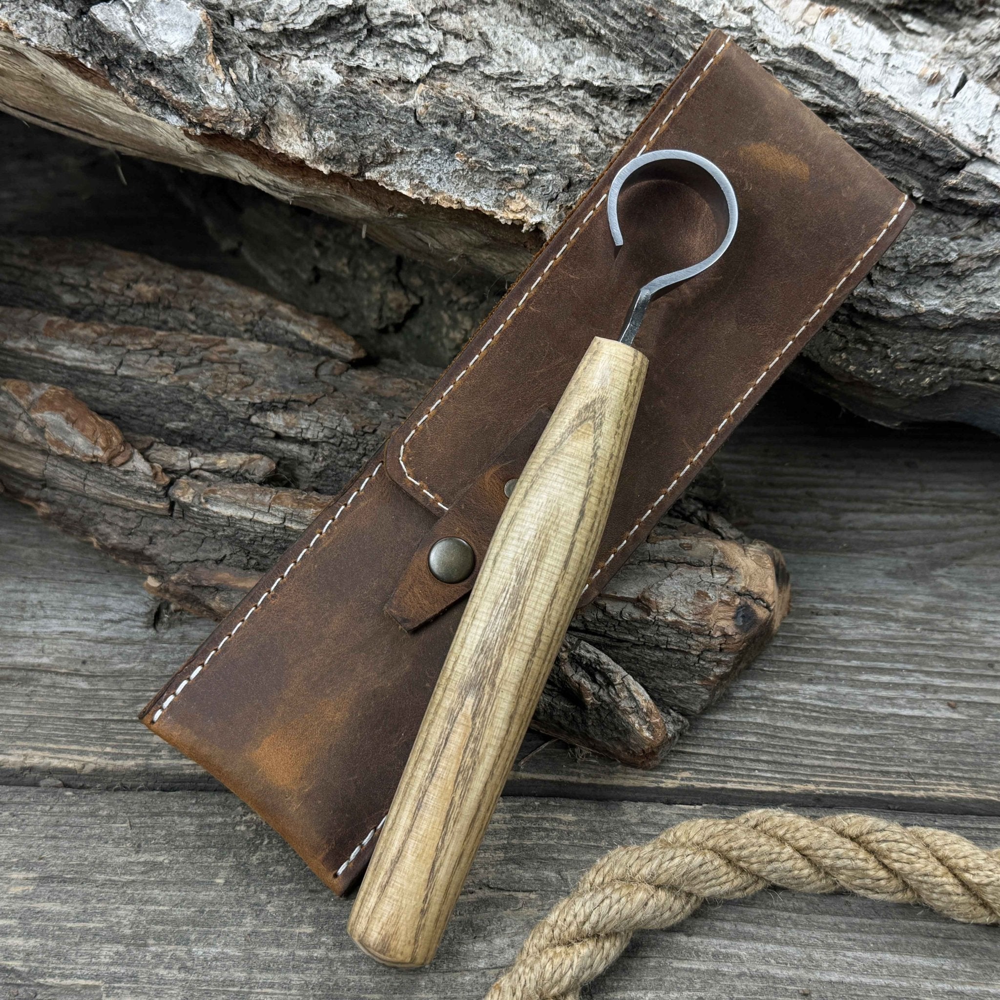 1 Pocket Leather Tool Case - 4