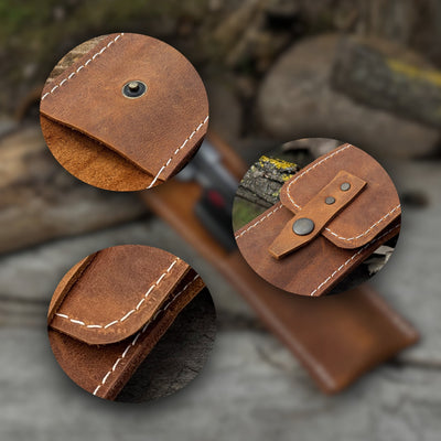 1 Pocket Leather Tool Case - 2