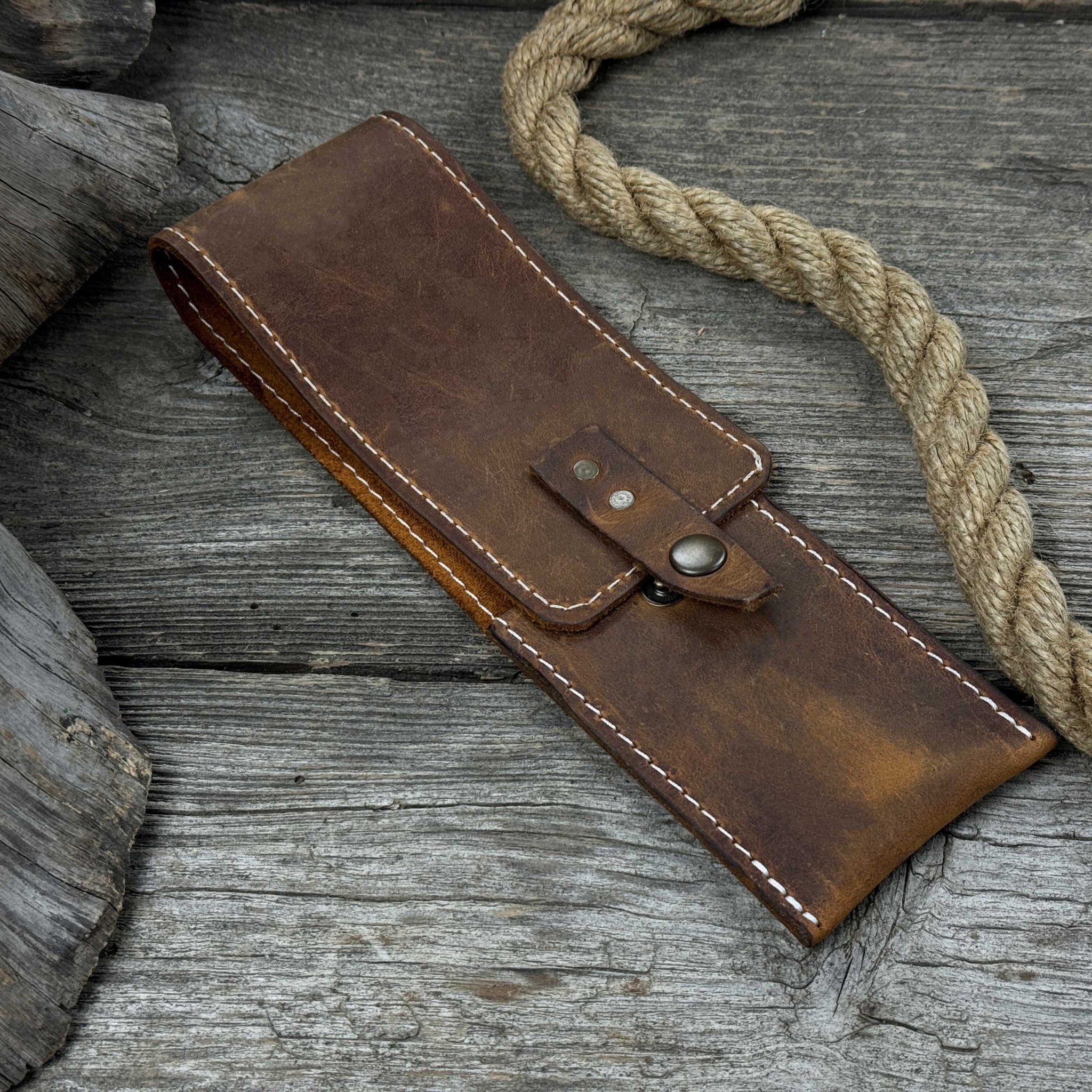 1 Pocket Leather Tool Case - 9