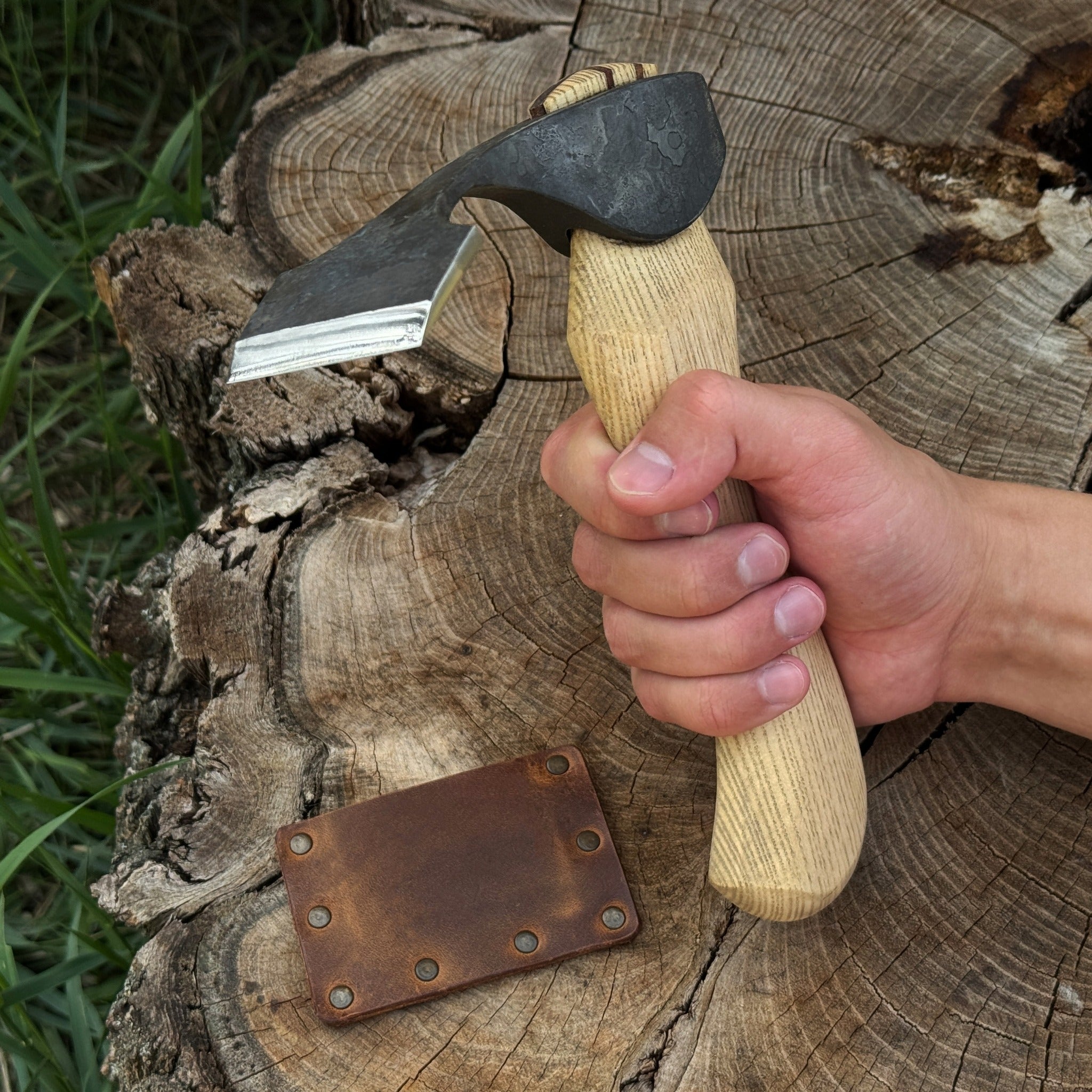 Small Adze with Straight (Flat) Blade, 5.5 cm (2.2 in)