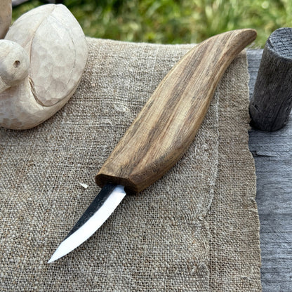 Couteau à découper les copeaux forgé à la main, lame 4 cm (1,6 pouces)