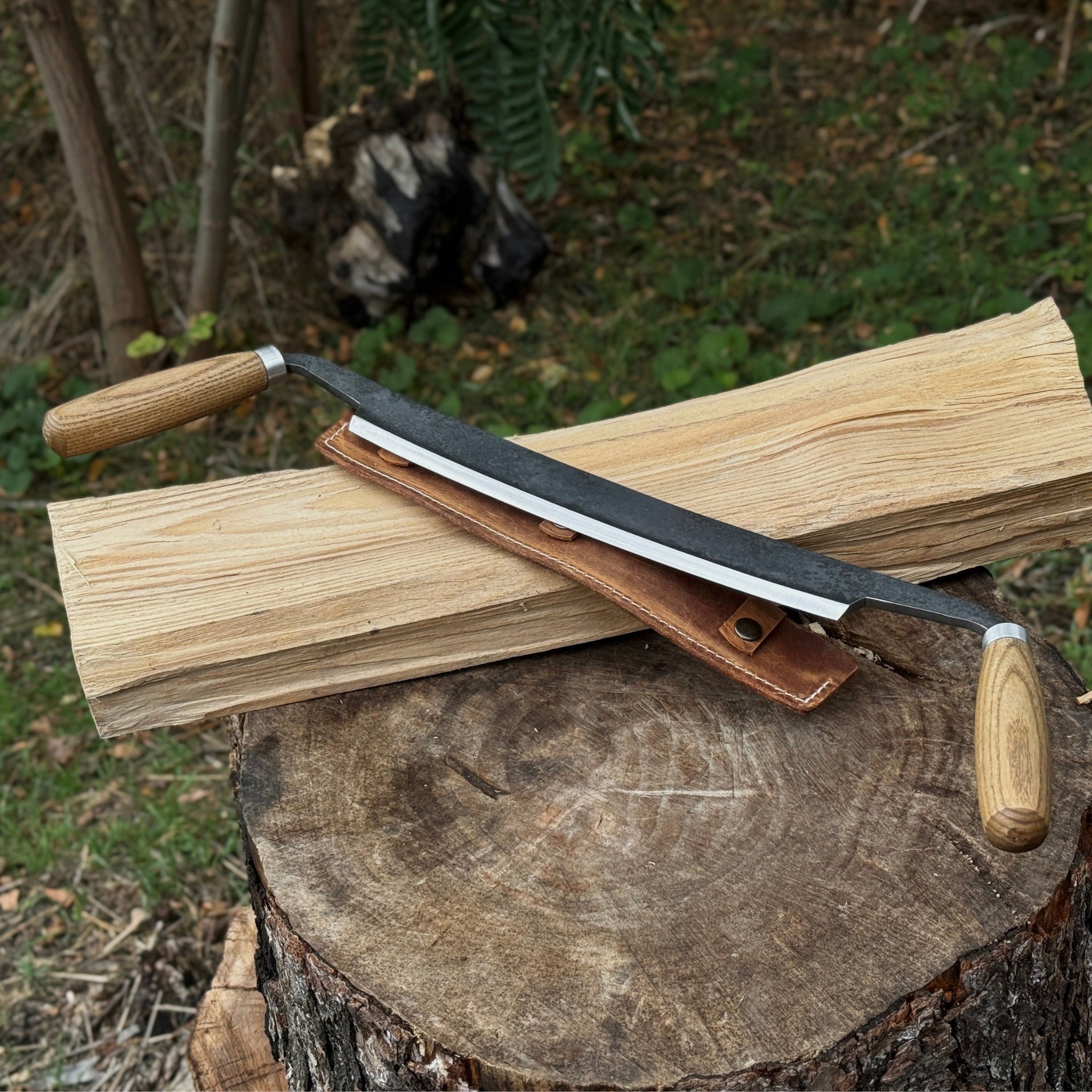 Straight Drawknife, 26 cm (10.2 inches) Cutting Edge