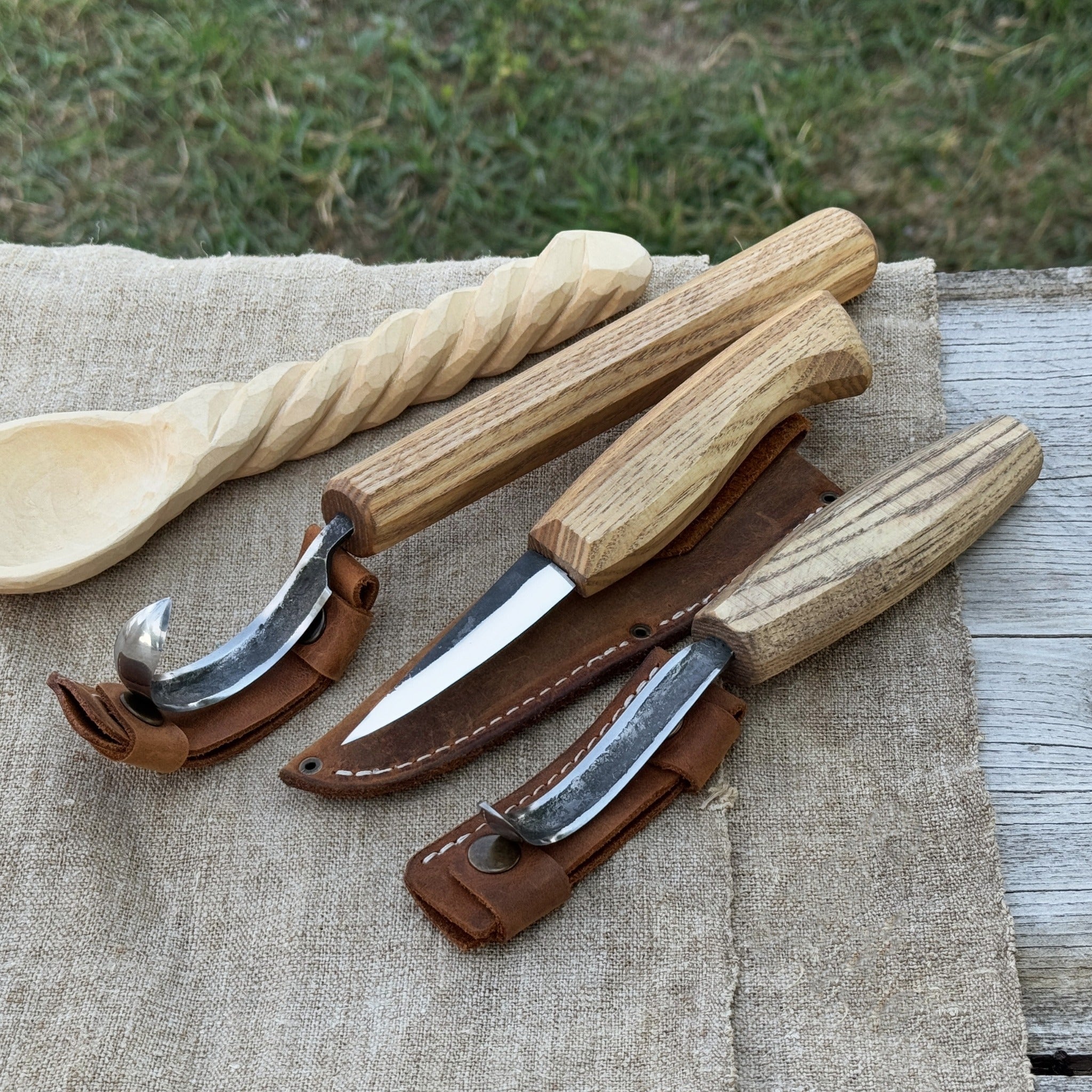 3-Piece Carving Knife Set for Spoon Carving
