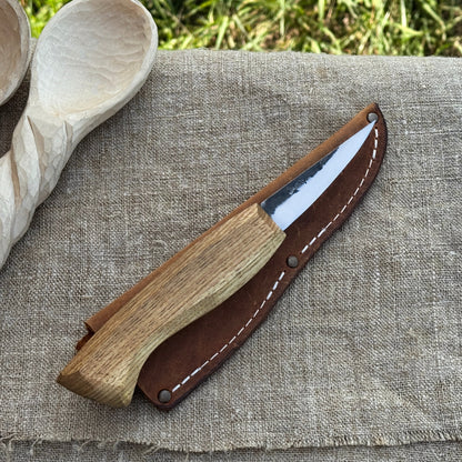 Hand-Forged Sloyd Knife, 7.5 cm (2.95 inches)