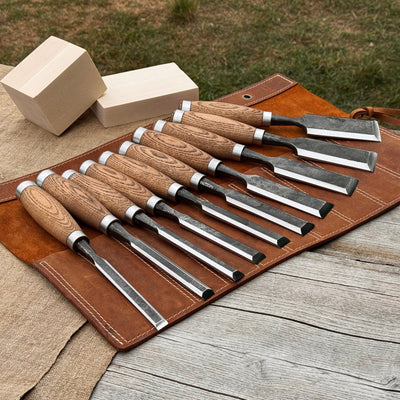 10 - Piece Wood Carving Chisel Set - 1
