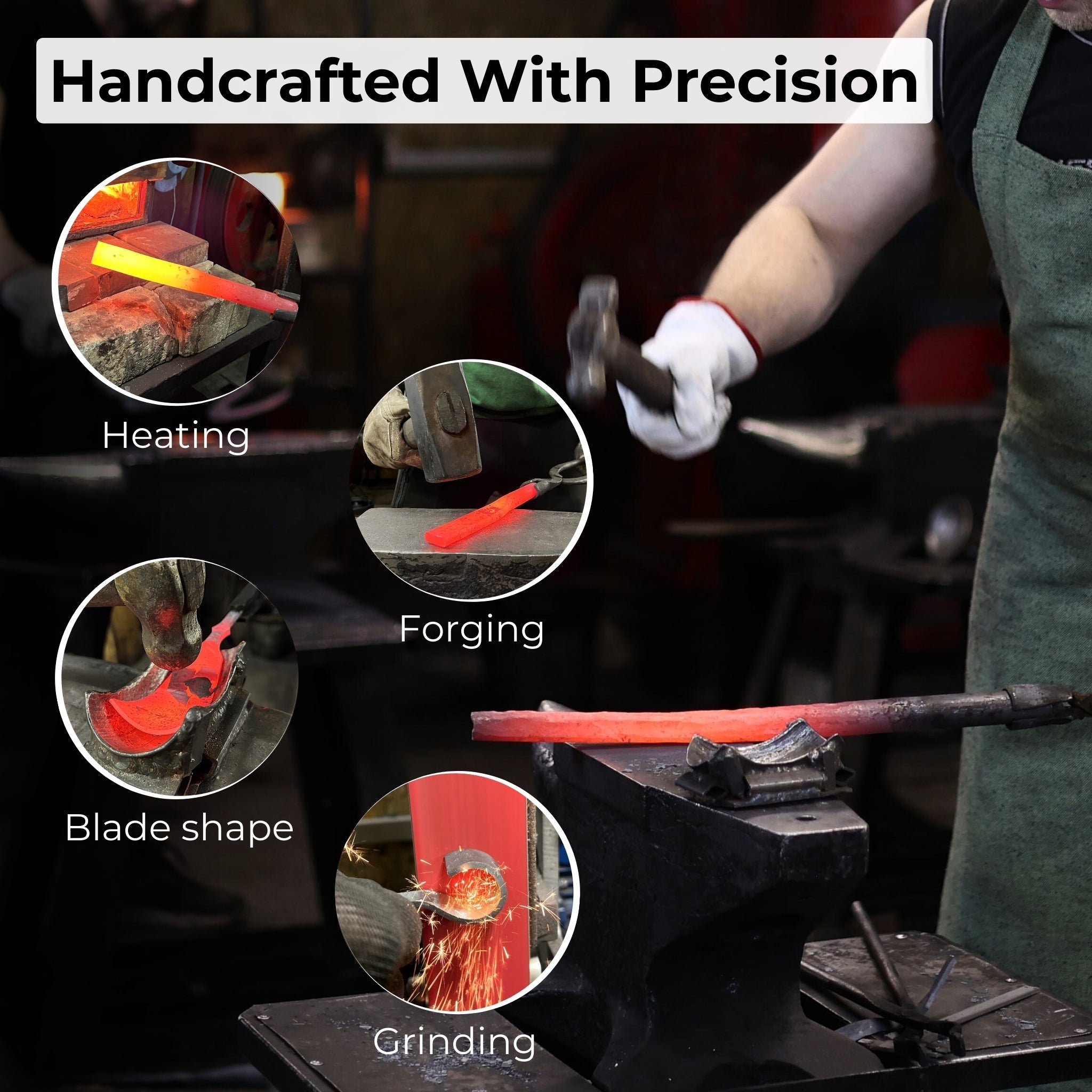 15 piece Wood Carving Tool Set with Leather Roll - 11