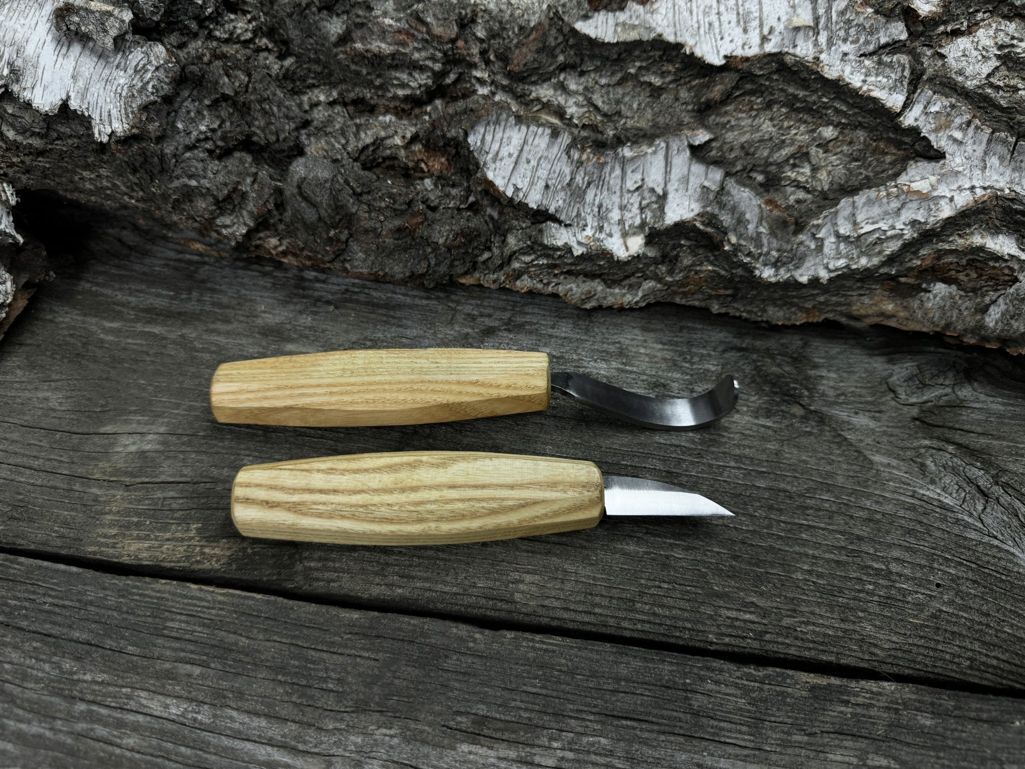 2 - Piece Hand - Forged Spoon Carving Tool Set WS2 - 7