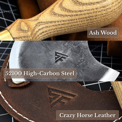 2-Piece Round Knife Set for Leathercraft - 7